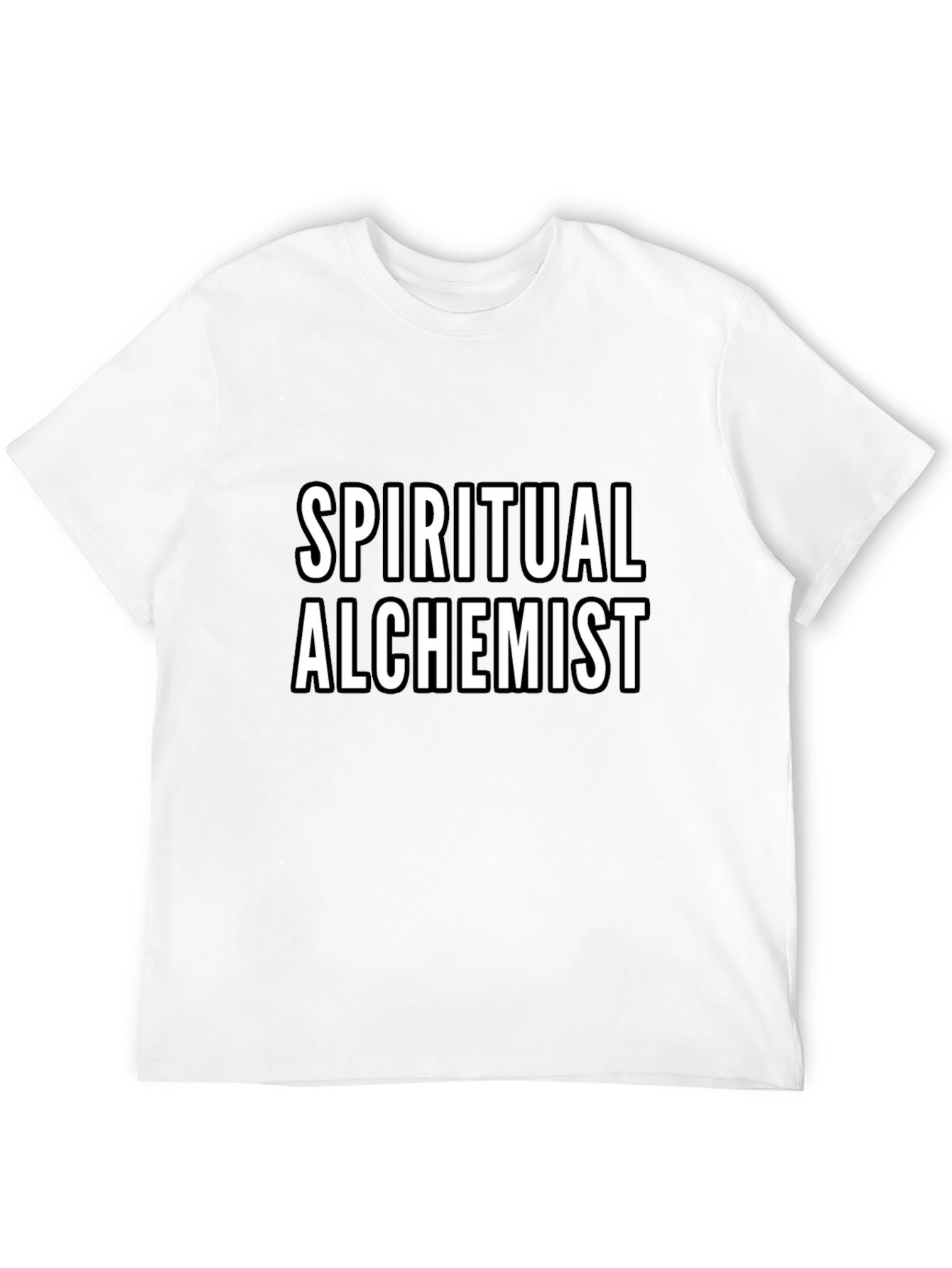 Spiritual Alchemist Graphic Tee - Black Cotton T-Shirt