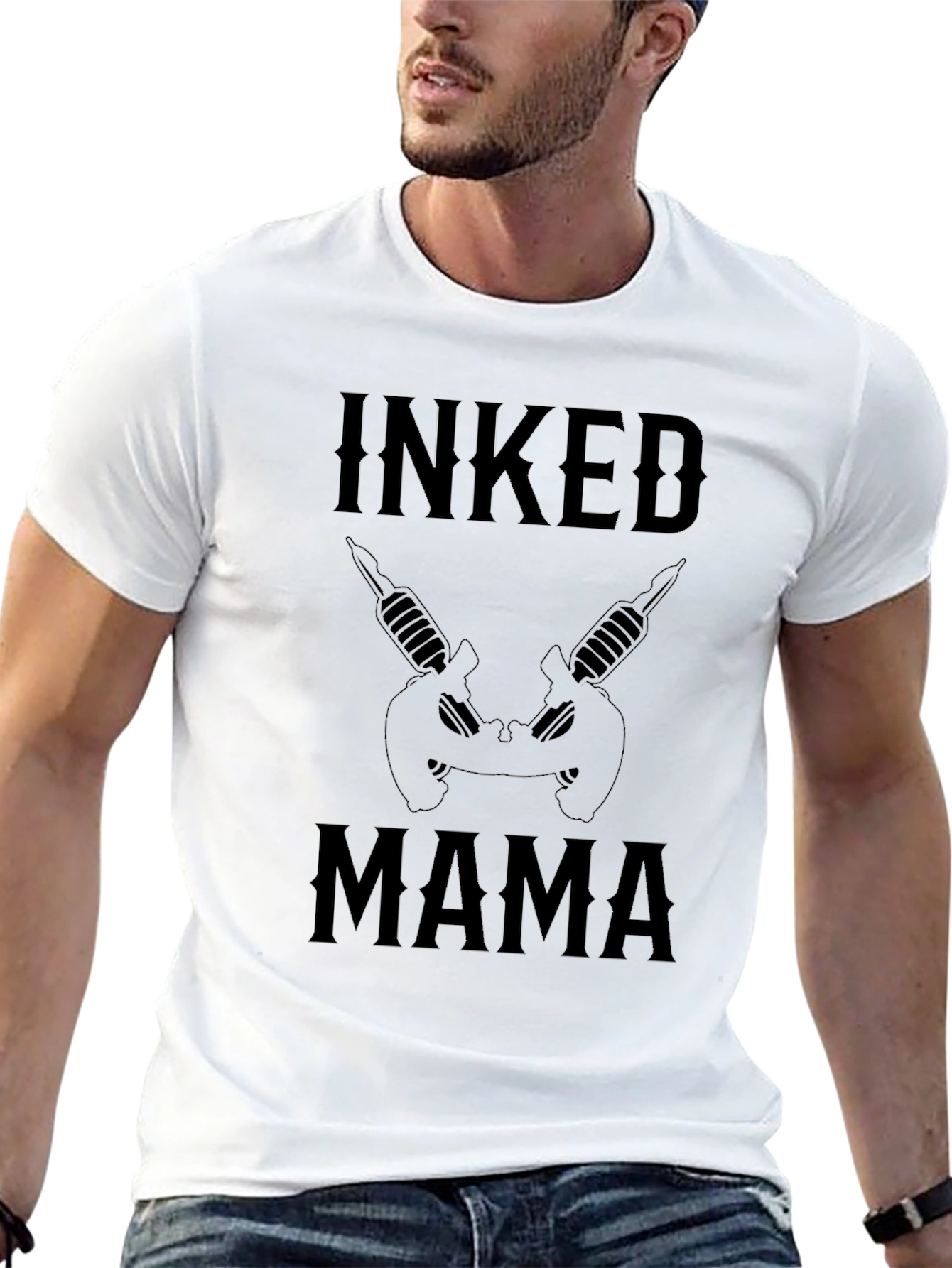 Inked Mama Black Graphic T-Shirt
