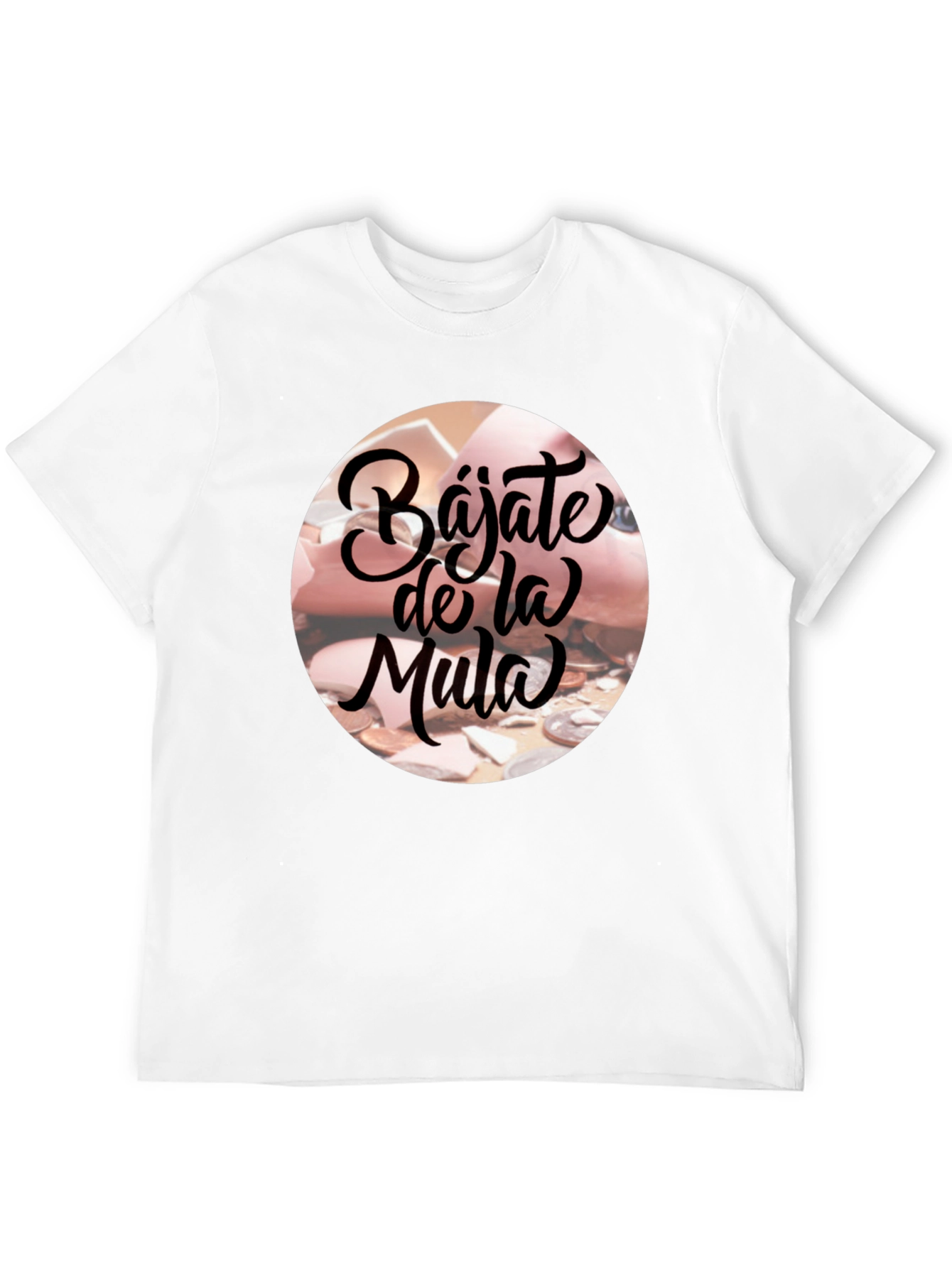 Bajate De La Mula Black Graphic T-Shirt