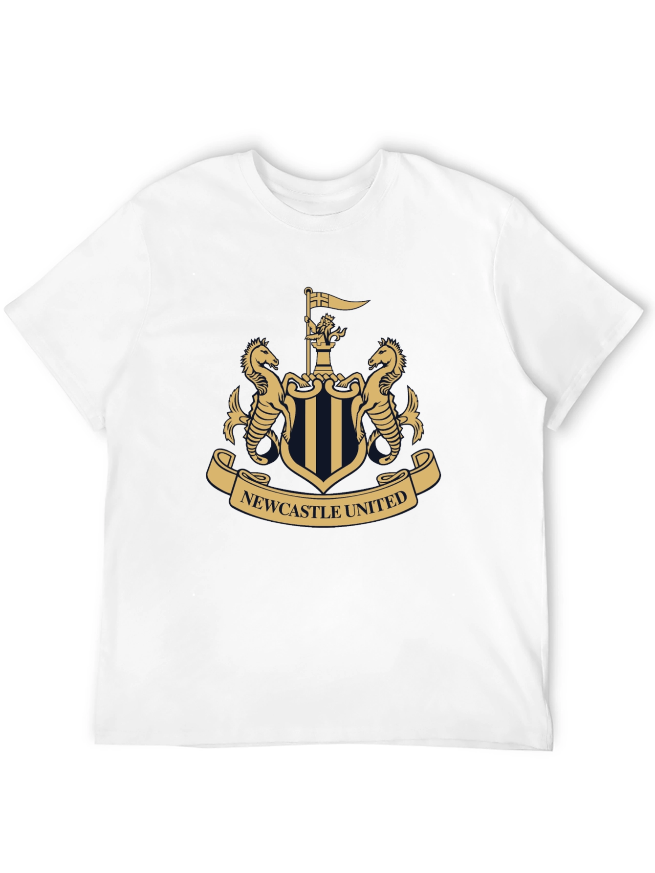 Newcastle United Crest T-Shirt - Black