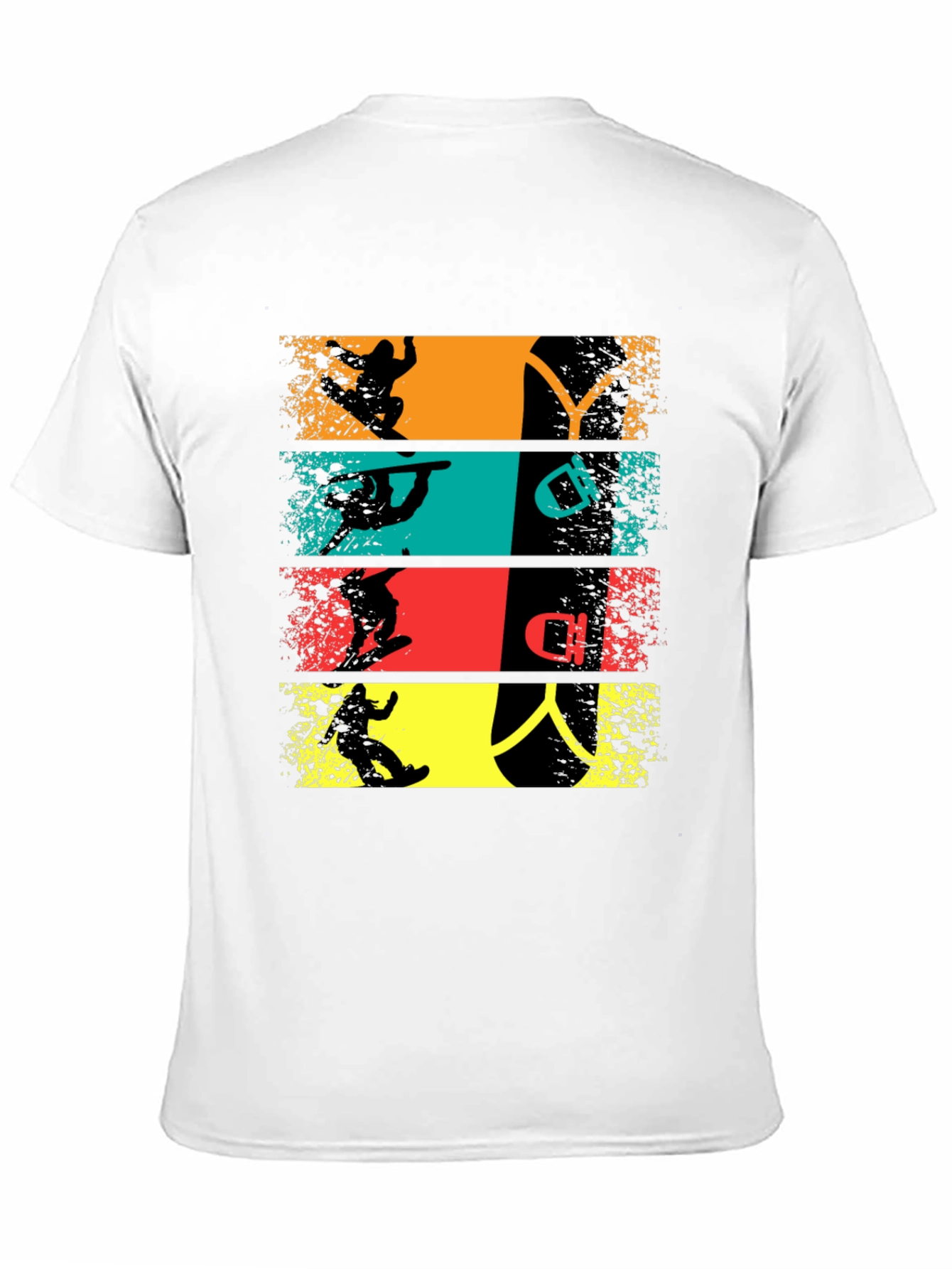 Snowboarder Graphic T-Shirt - Cool Winter Sports Tee
