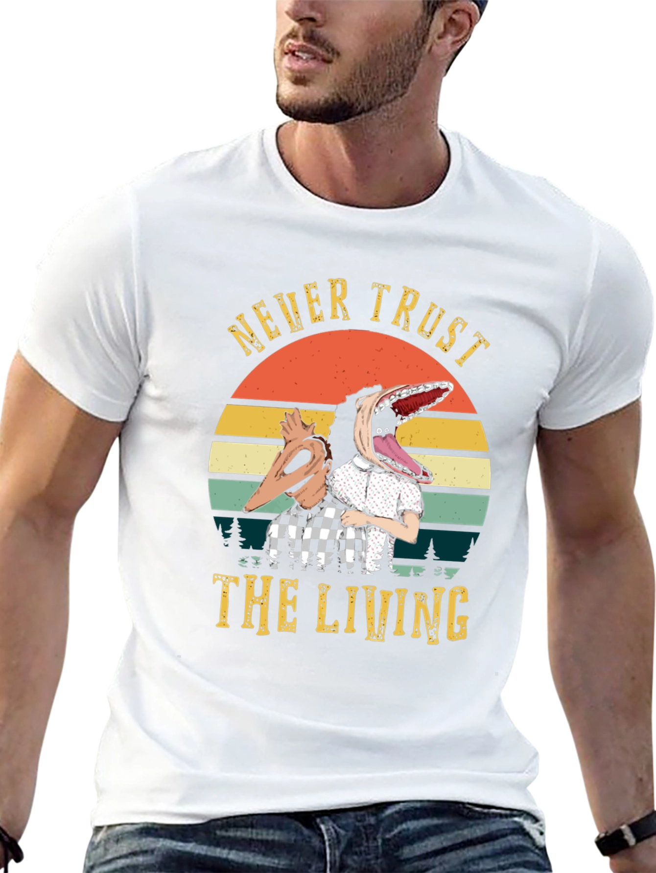 Beetlejuice Never Trust the Living T-Shirt