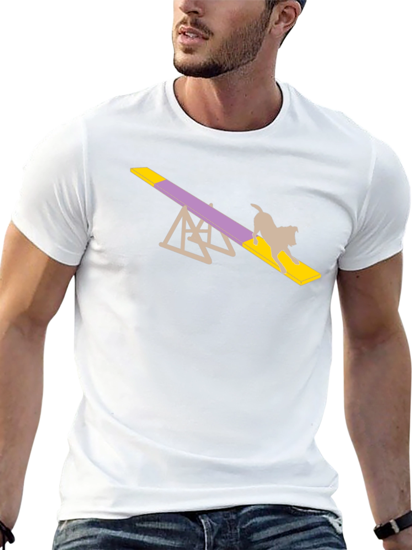Dog Agility Seesaw T-Shirt