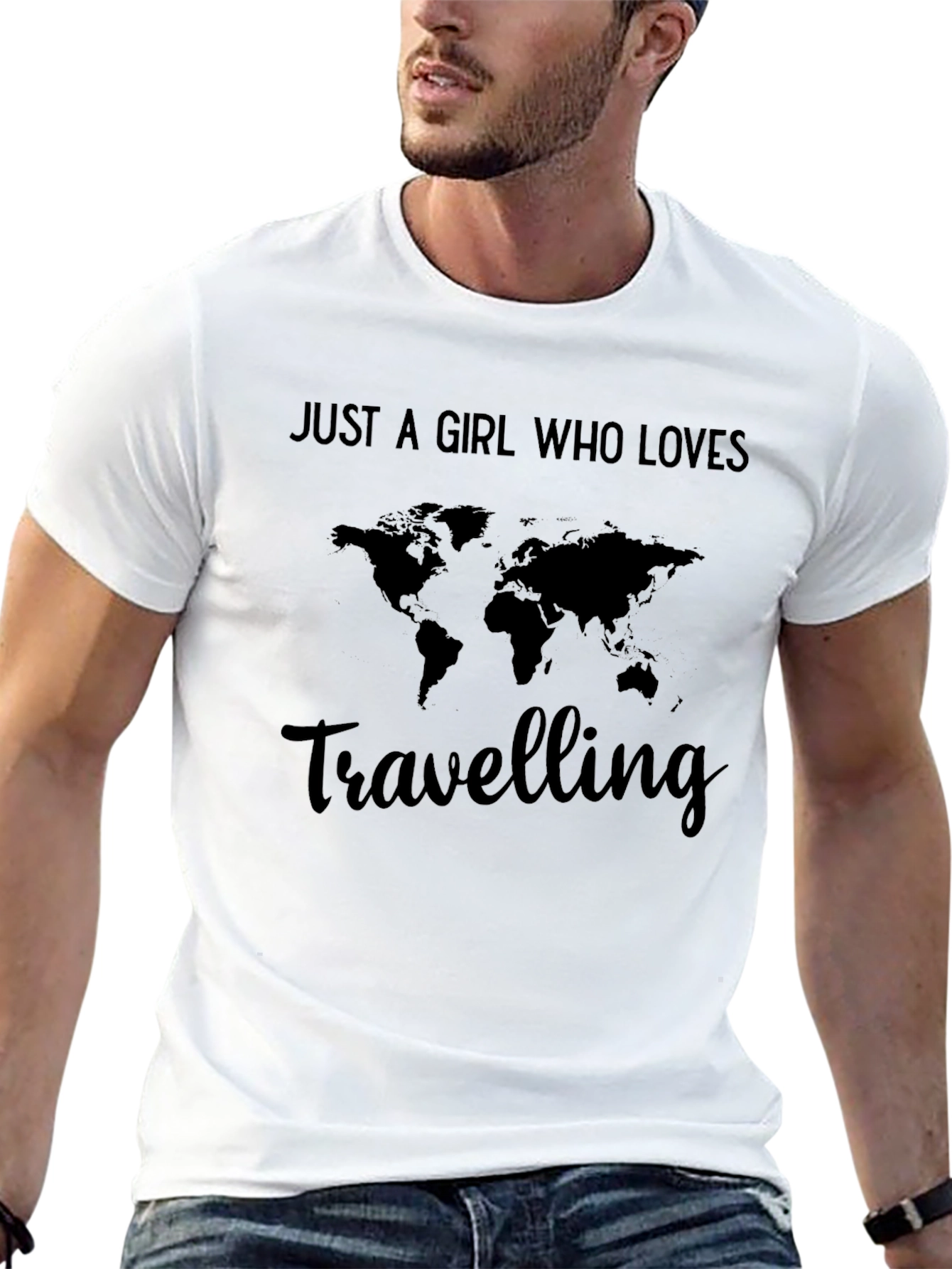 Just A Girl Who Loves Travelling T-Shirt