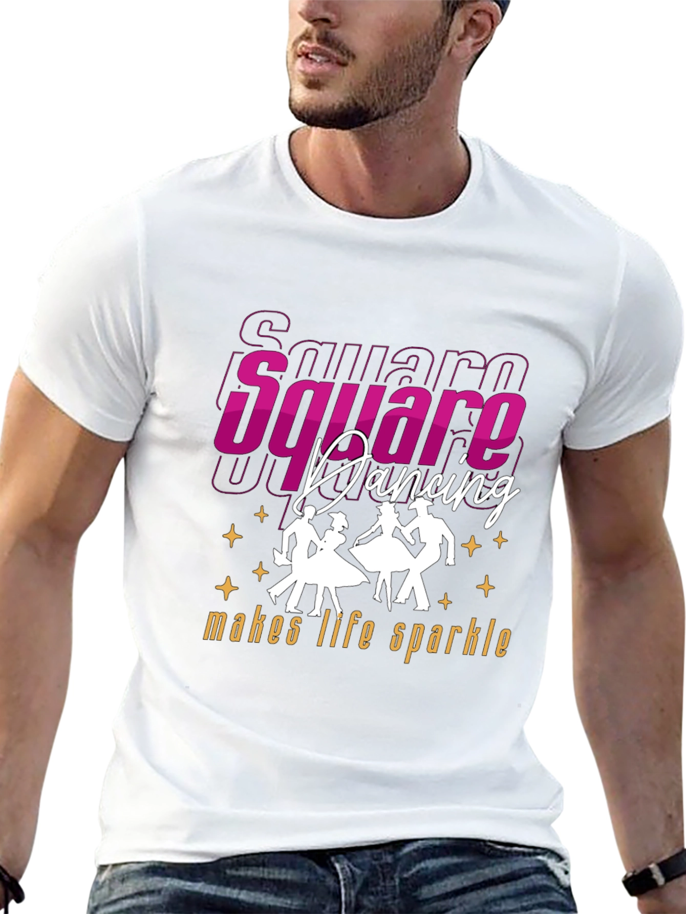 Square Dancing Makes Life Sparkle T-Shirt