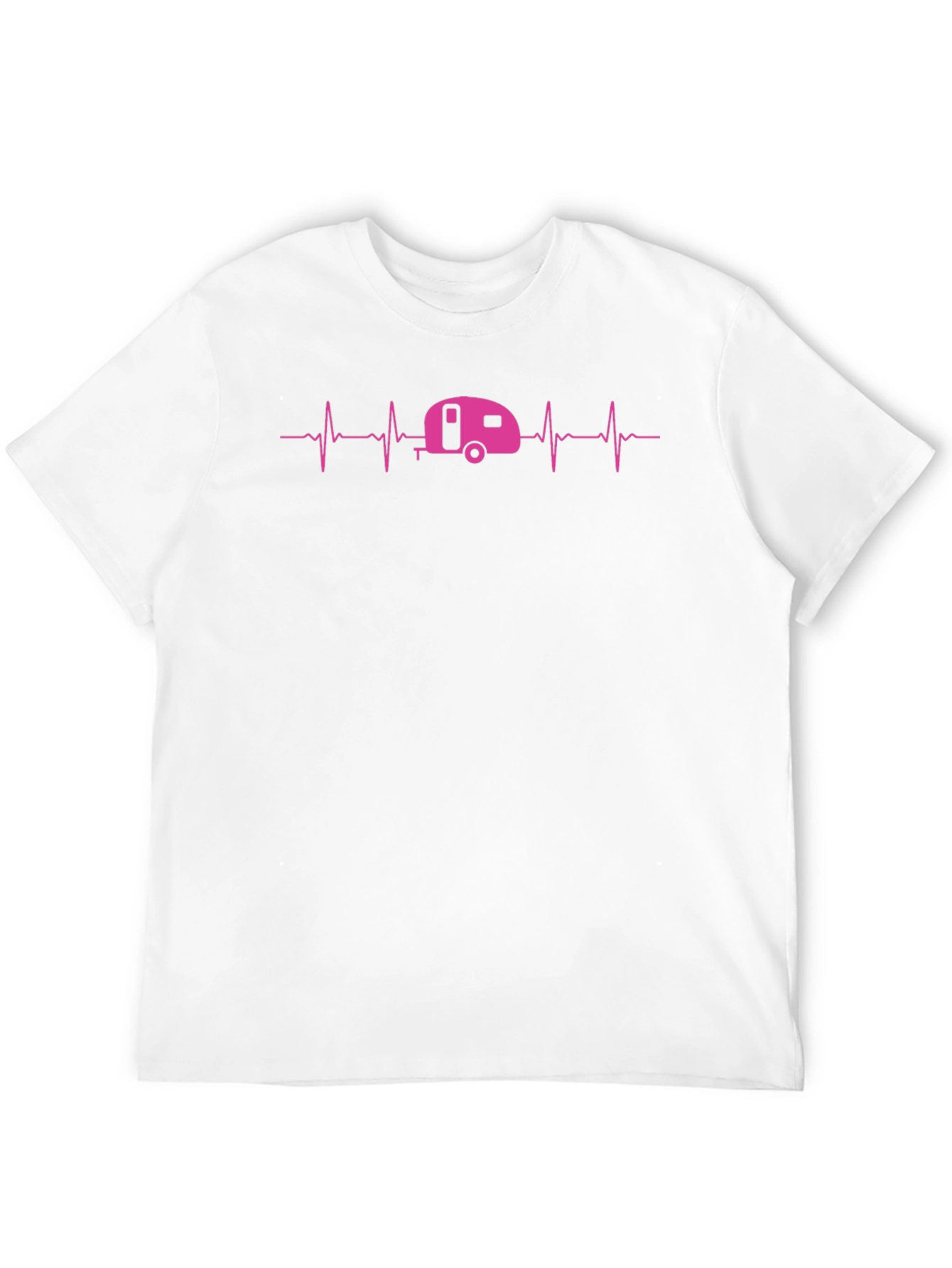 Camper Heartbeat T-Shirt - RV Camping Tee