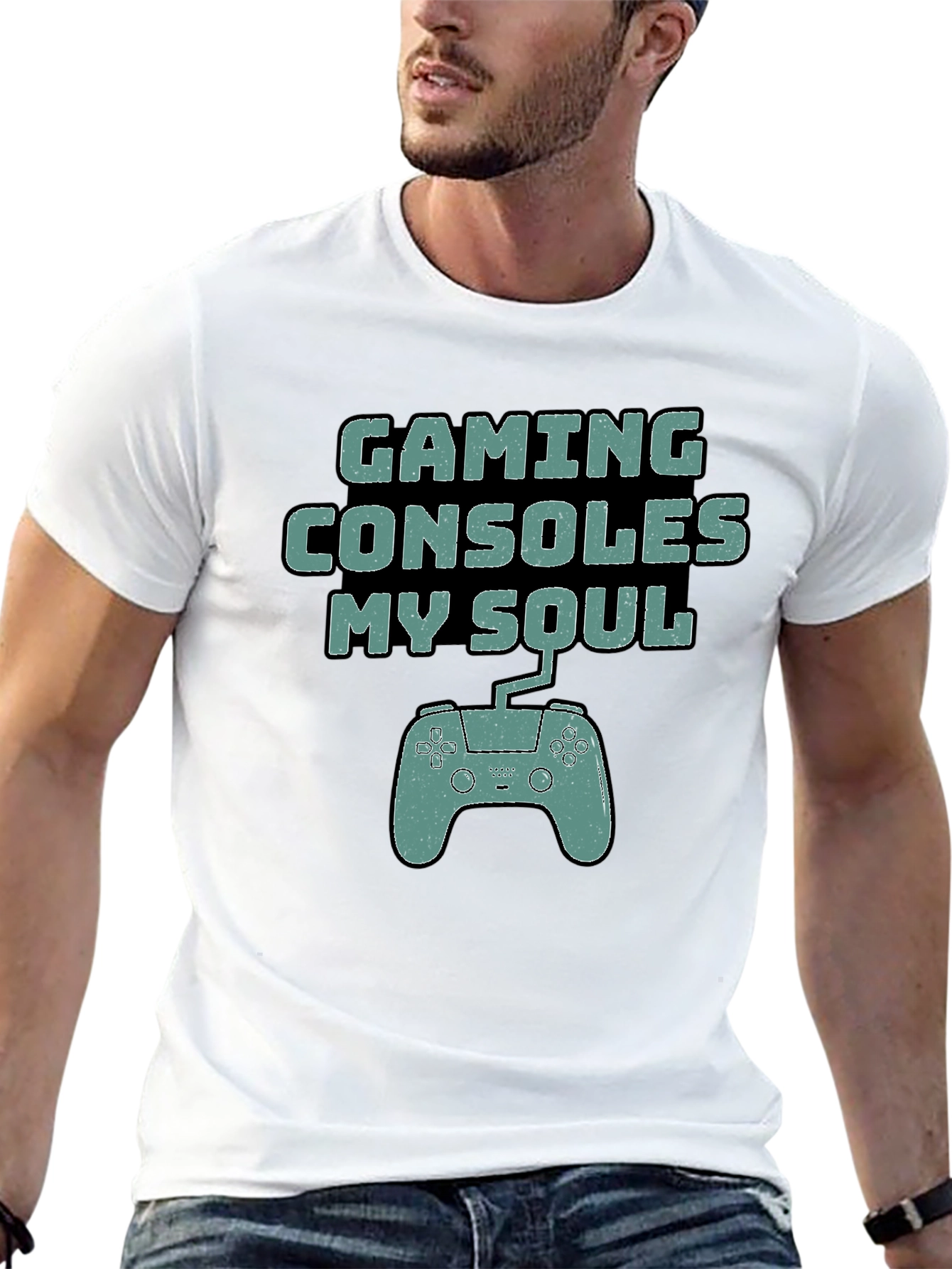 Gaming Consoles My Soul Graphic T-Shirt