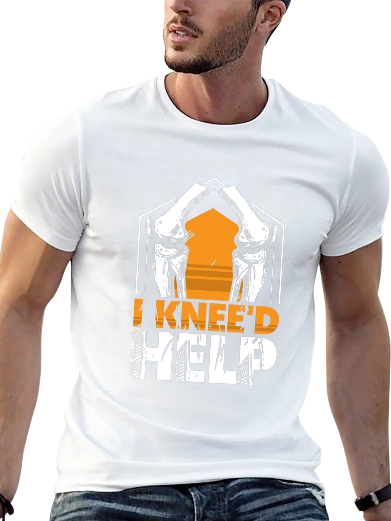 I Kneed Help T-Shirt Funny Orthopedic Tee