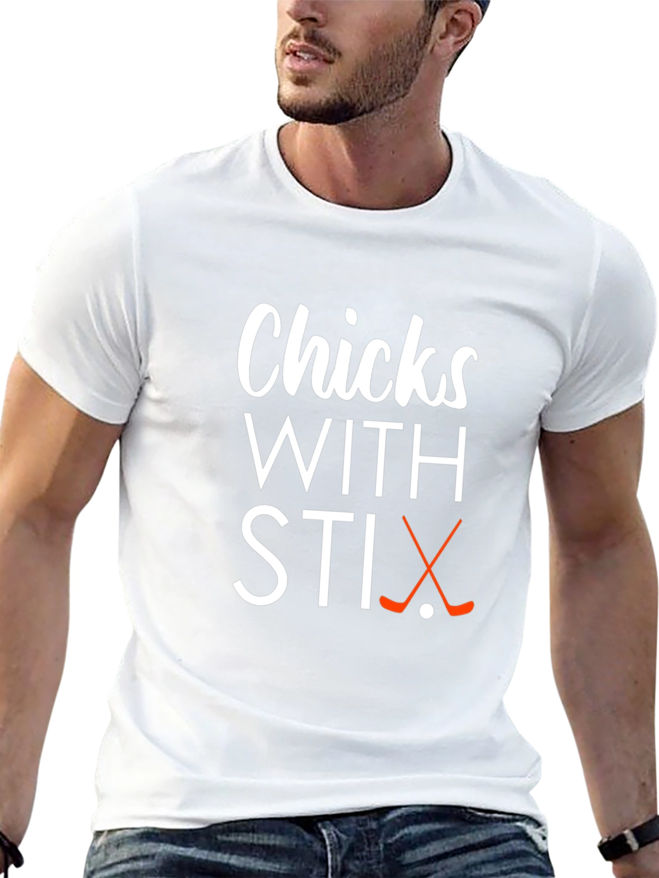 Chicks With Stix Graphic Tee