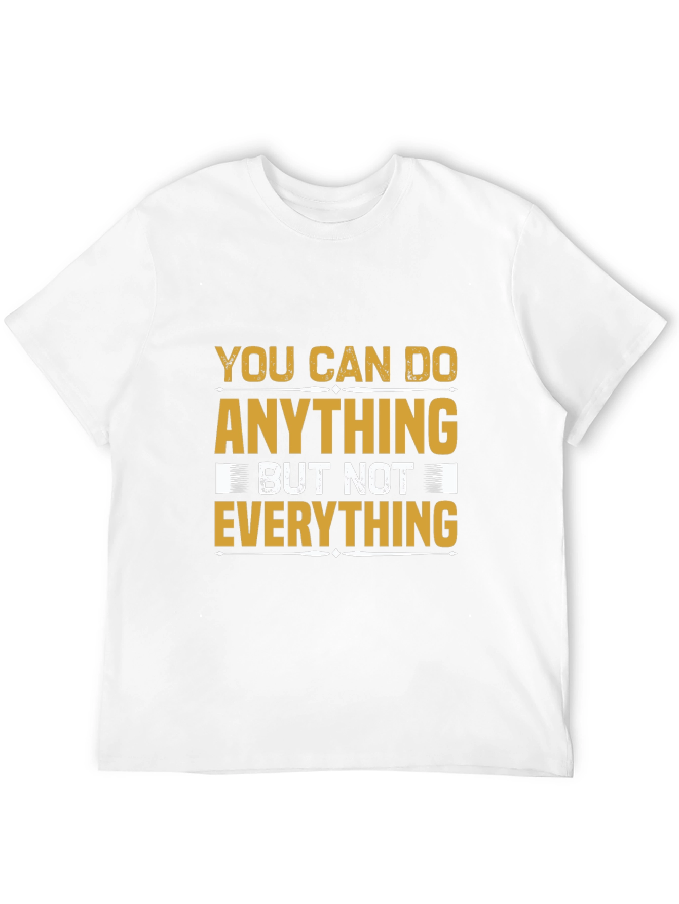 Inspirational You Can Do Anything Black T-Shirt