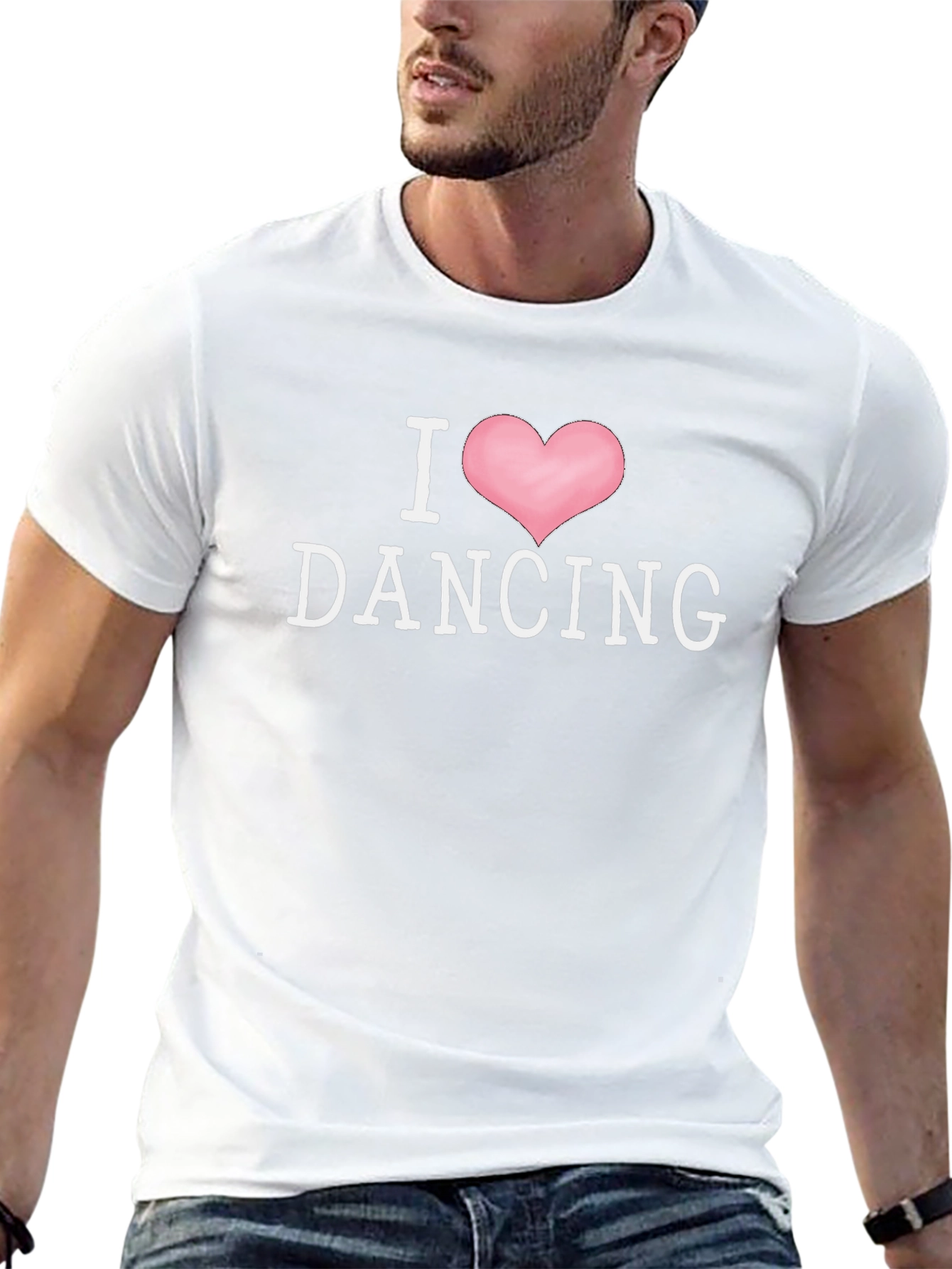 I Love Dancing T-Shirt - Black