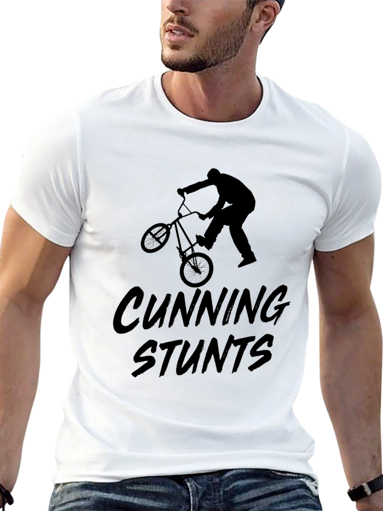 Cunning Stunts BMX Black T-Shirt