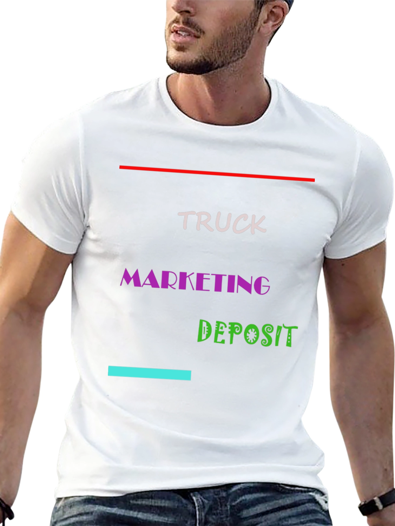 Truck Marketing Deposit T-Shirt