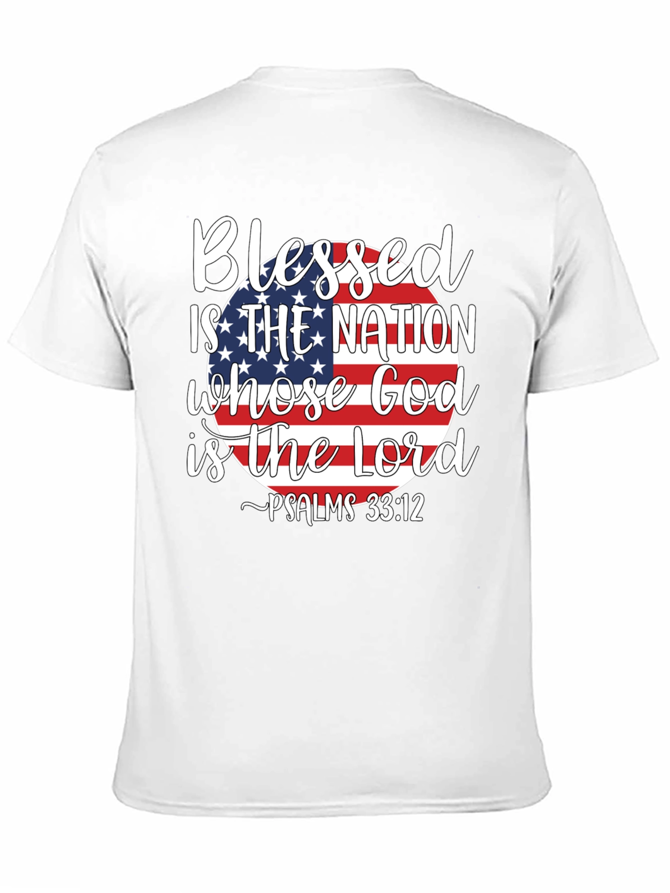 Blessed Nation Patriotic T-Shirt