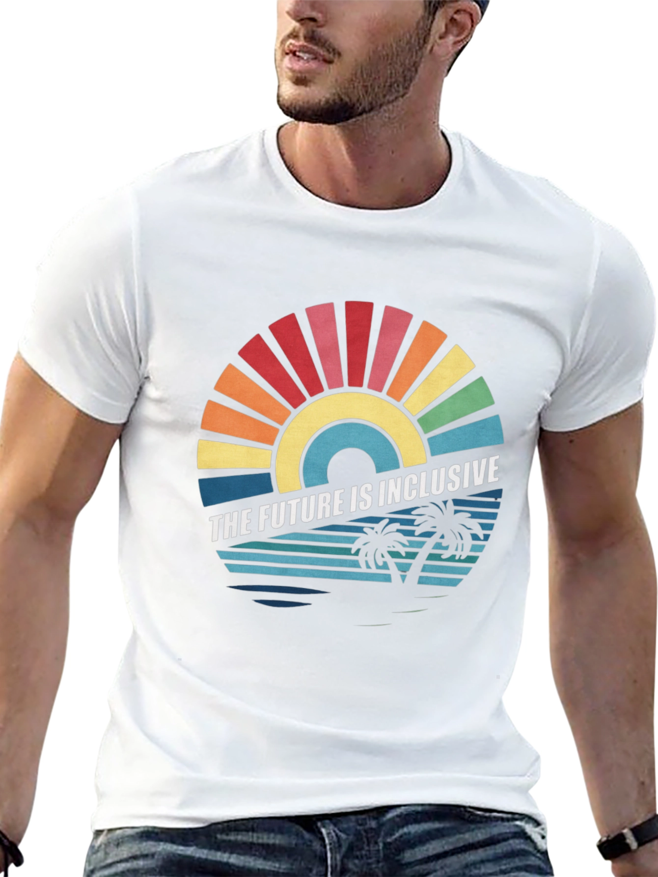 Inclusive Future Graphic Tee - Black Unisex T-Shirt