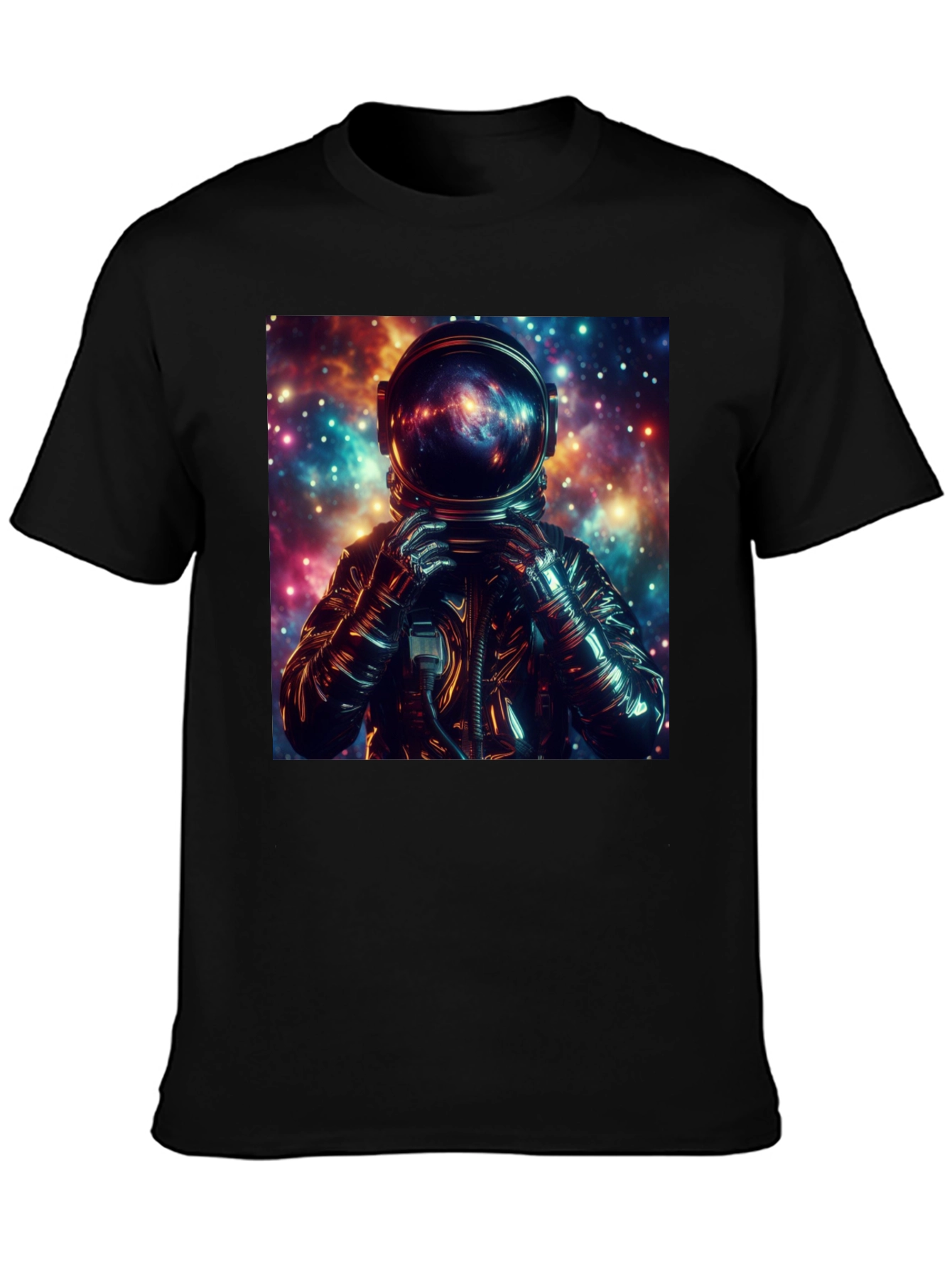 Astronaut Galaxy T-Shirt - Space Exploration Tee