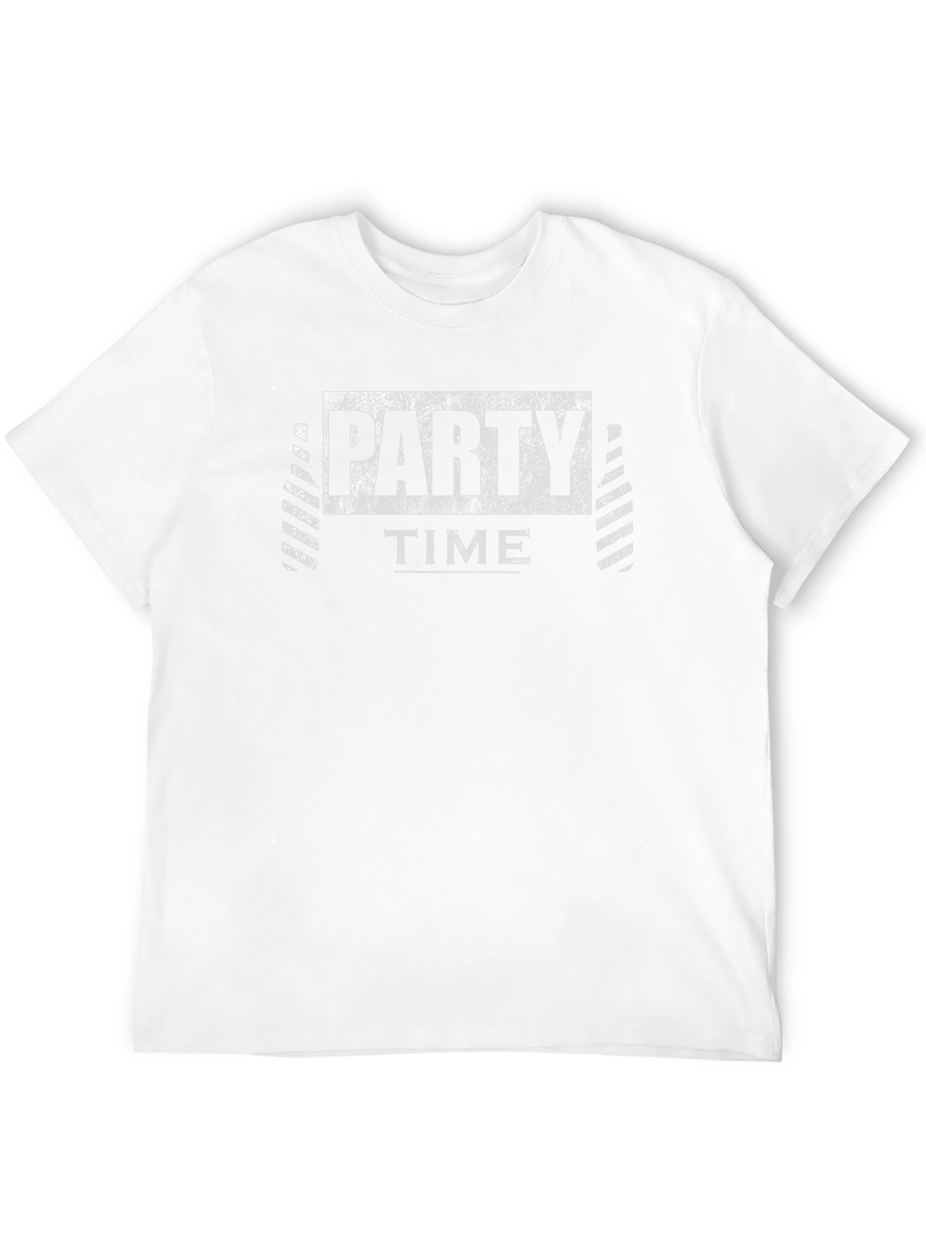 Party Time Black Graphic T-Shirt