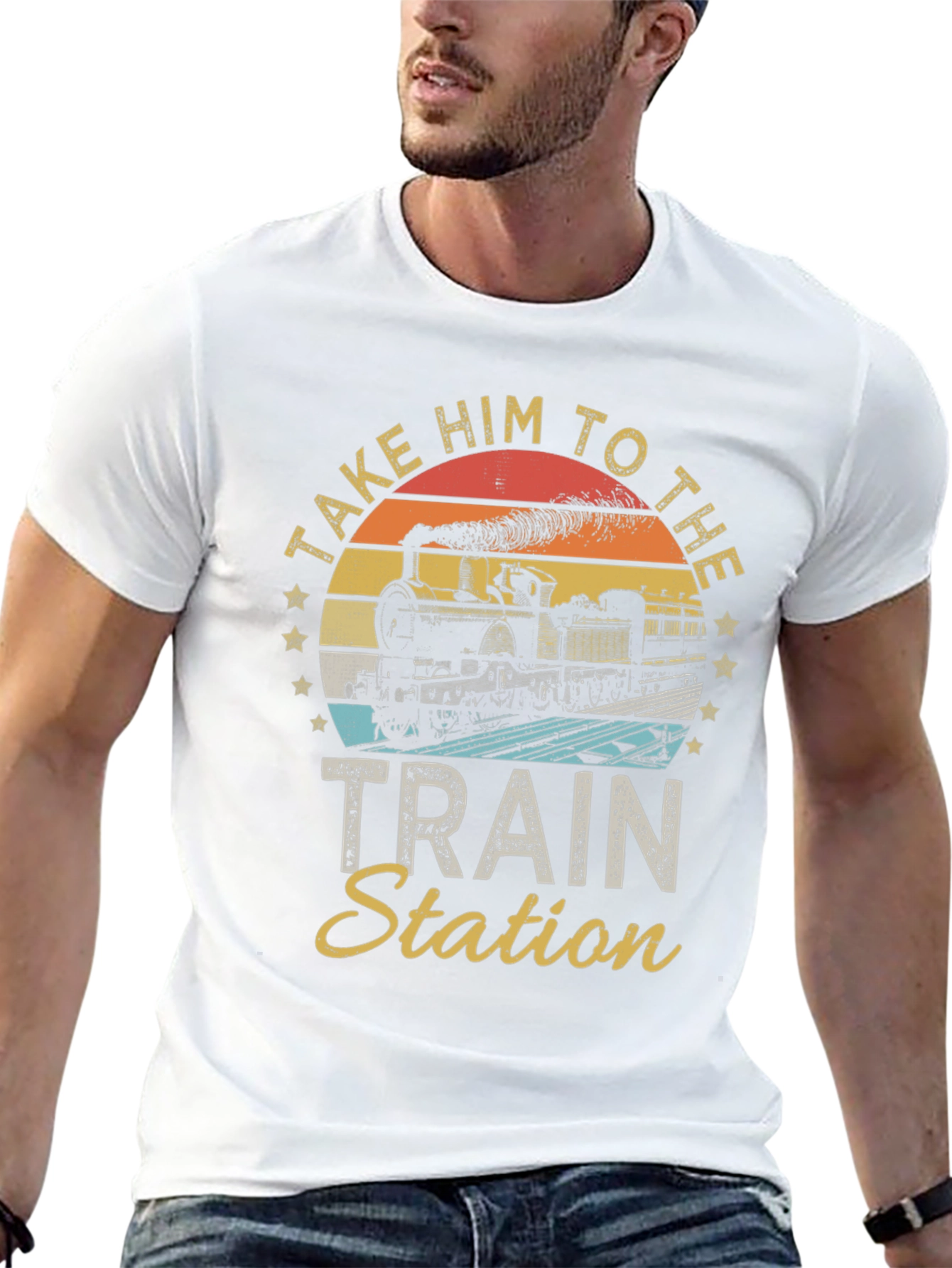 Take Him to the Train Station T-Shirt