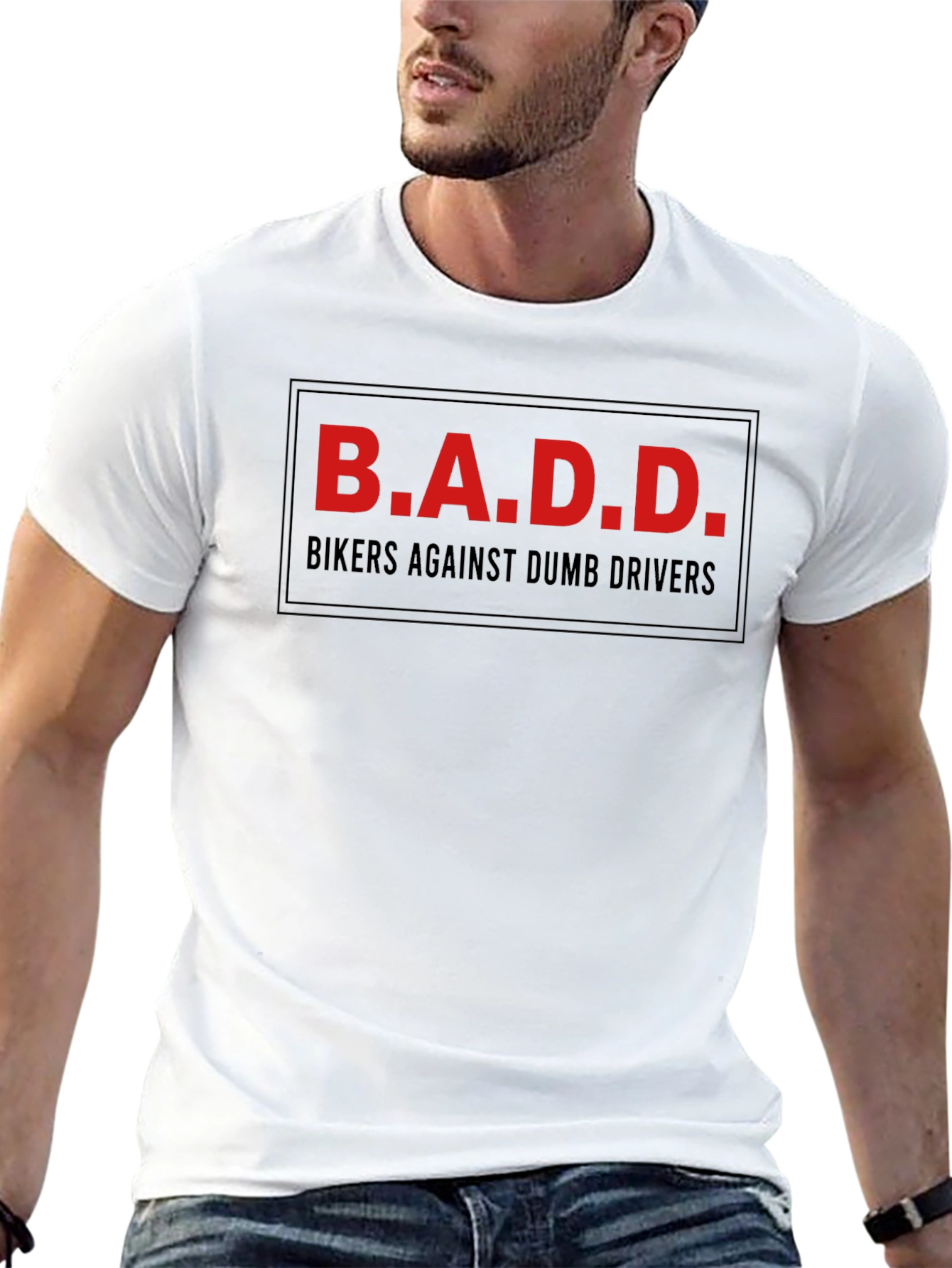B.A.D.D. Bikers T-Shirt - Black