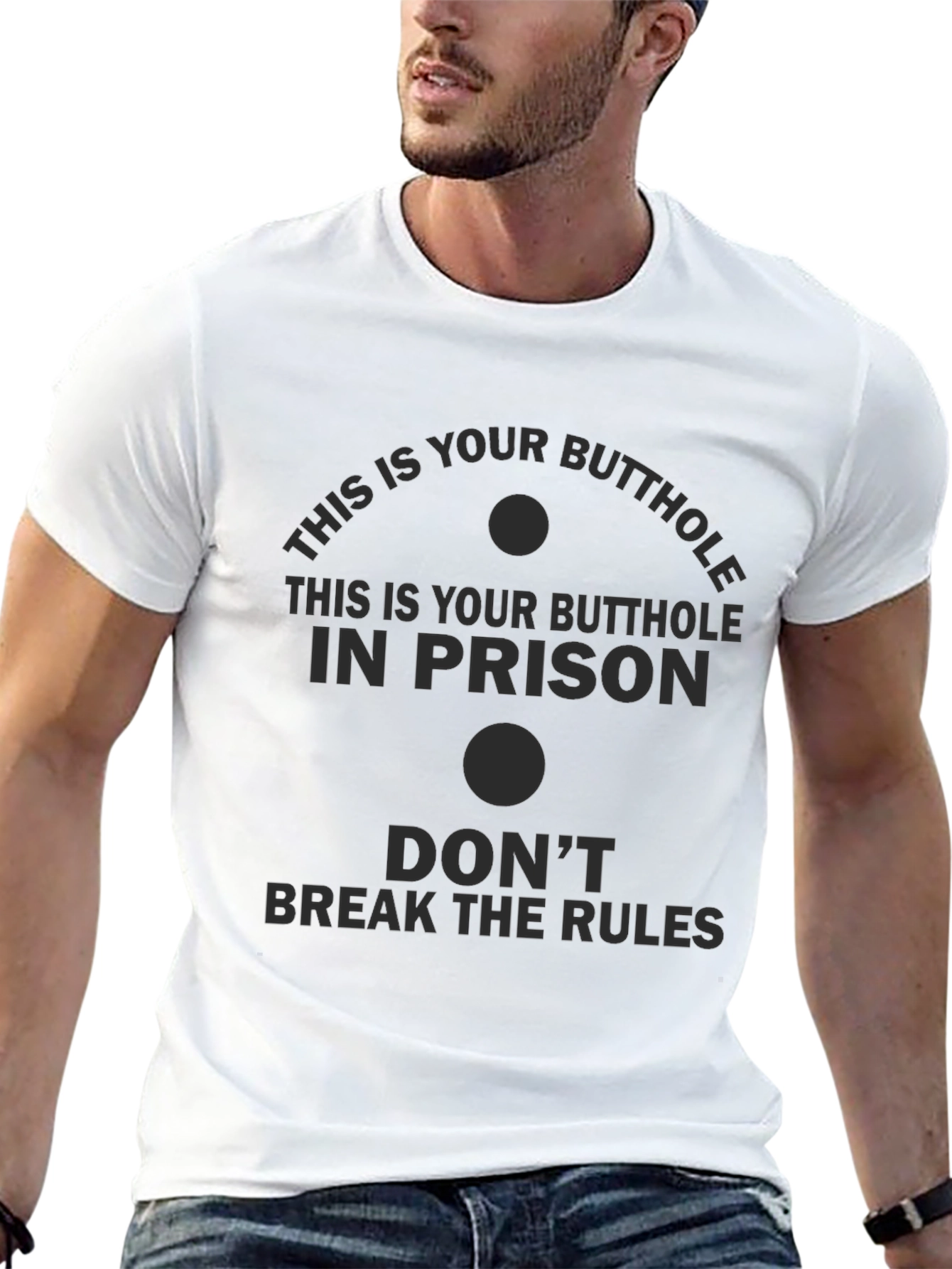 This is Your Butthole in Prison Funny T-Shirt