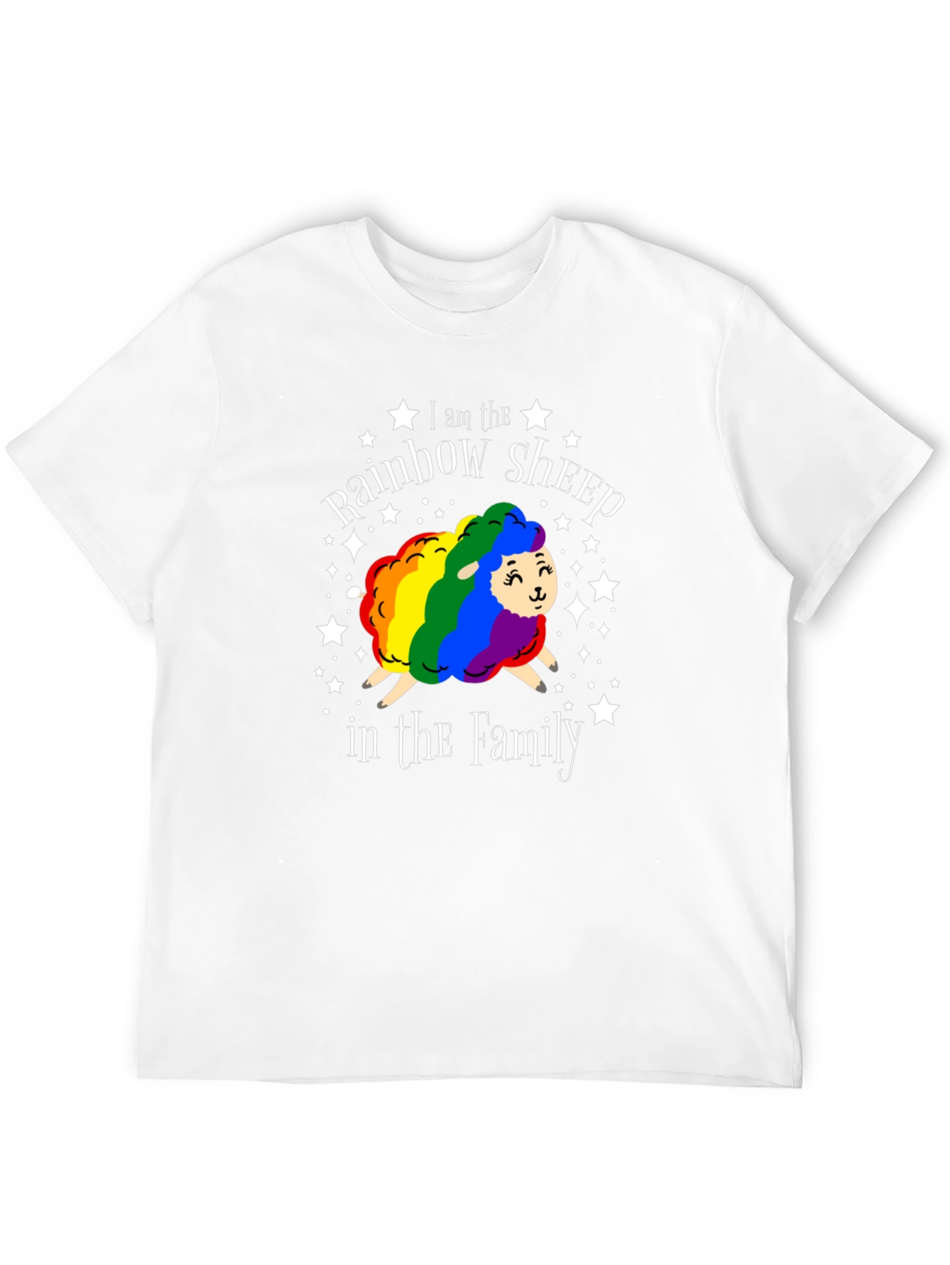 Rainbow Sheep LGBTQ+ Pride T-Shirt