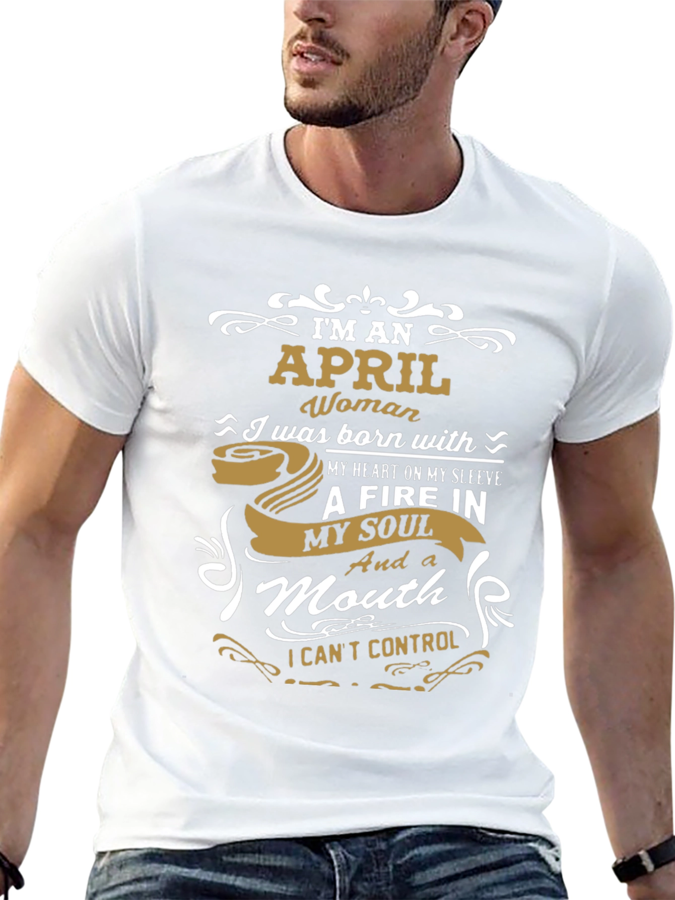 April Woman T-Shirt - Fire In My Soul