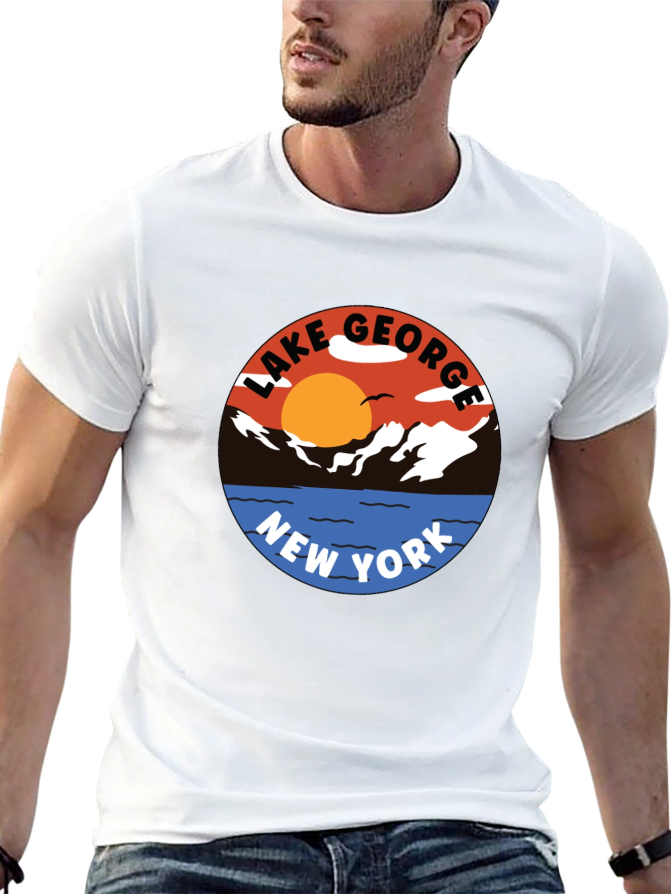 Lake George New York Graphic Tee