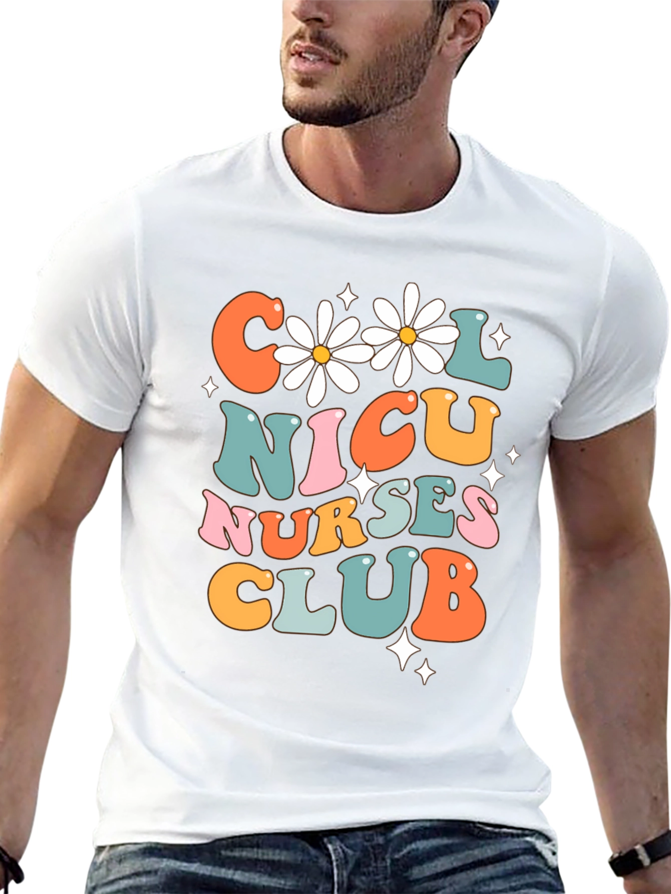 Cool NICU Nurses Club Graphic T-Shirt