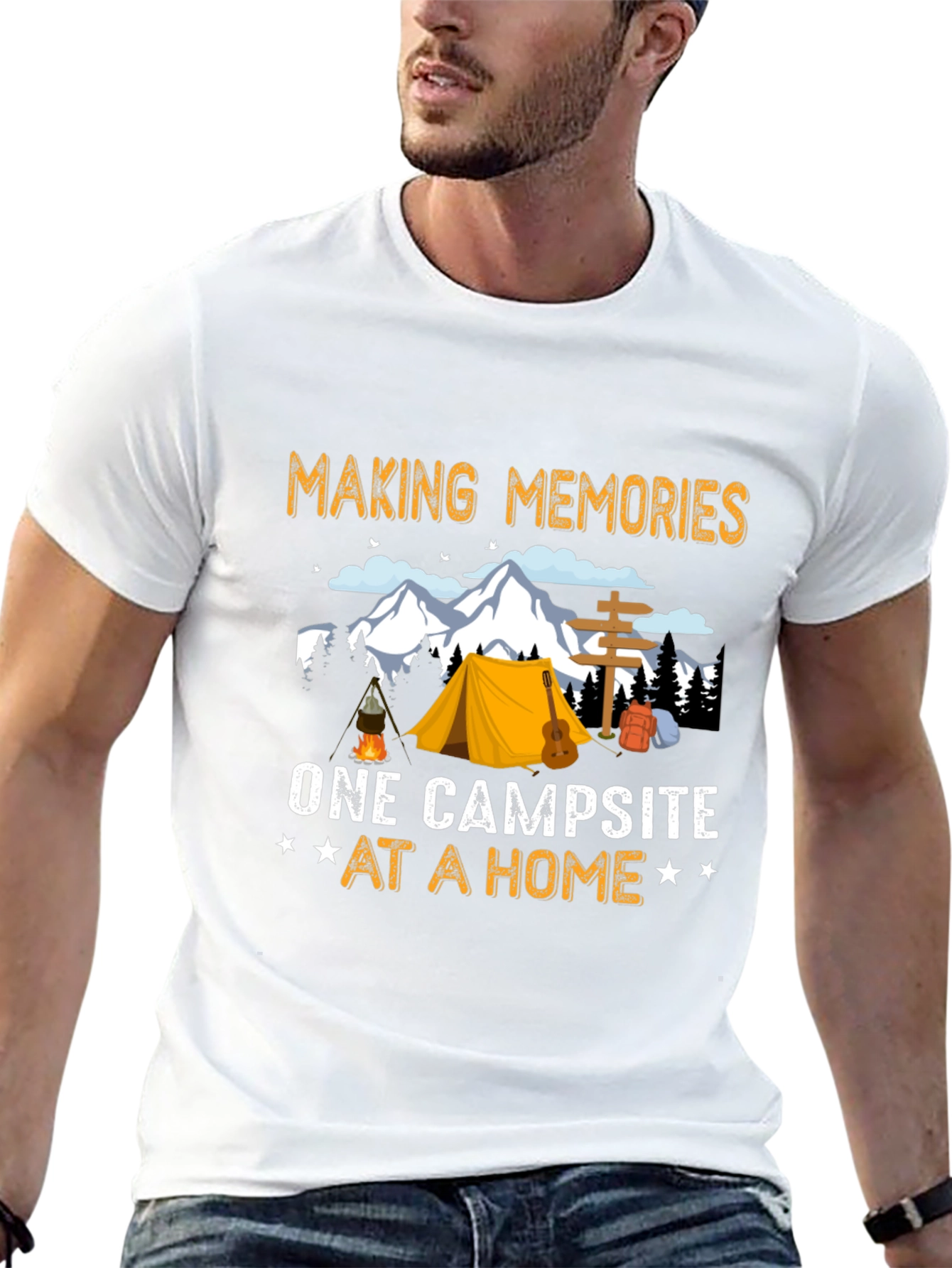Camping Memories T-Shirt - Outdoor Adventure Tee