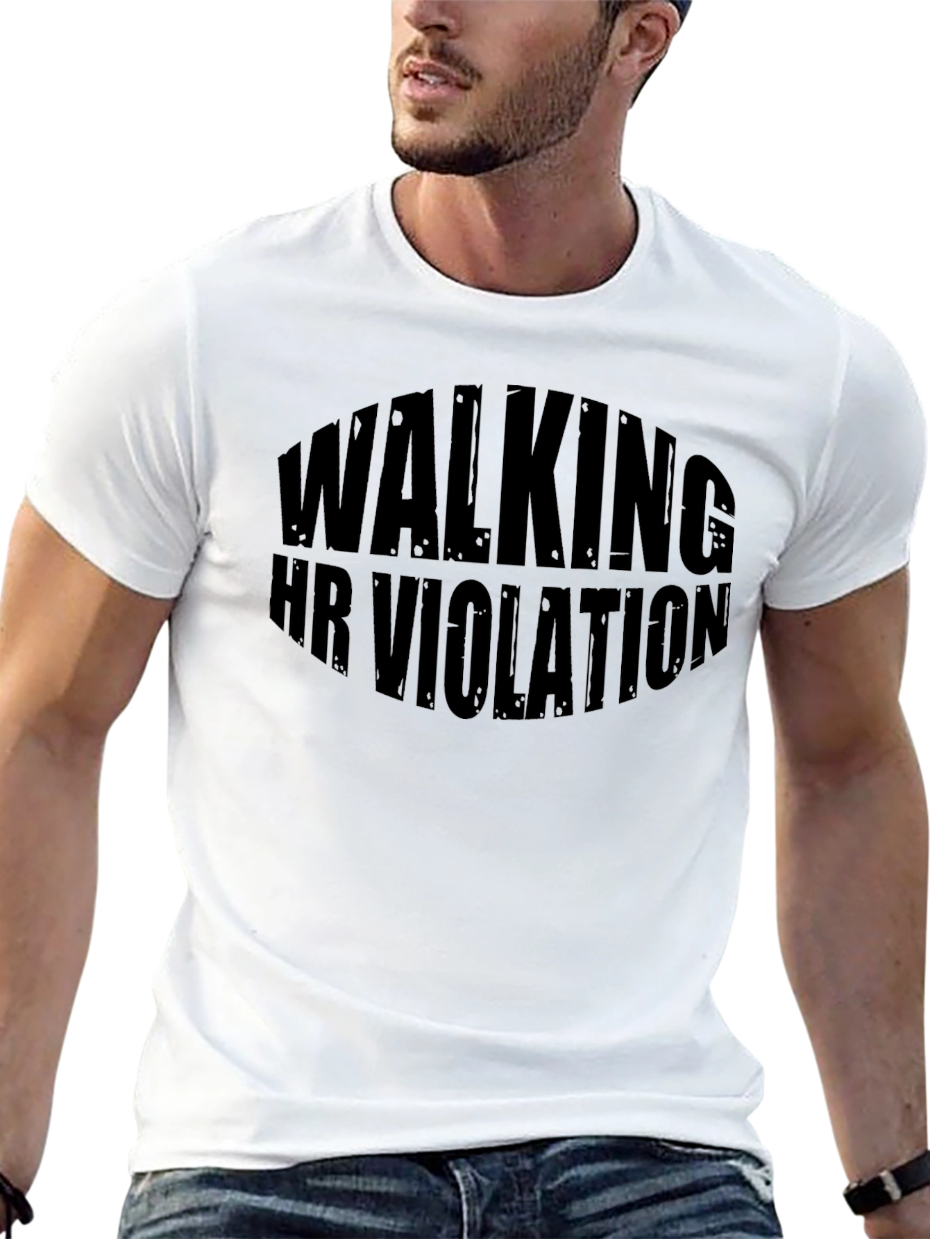 Walking HR Violation Novelty T-Shirt