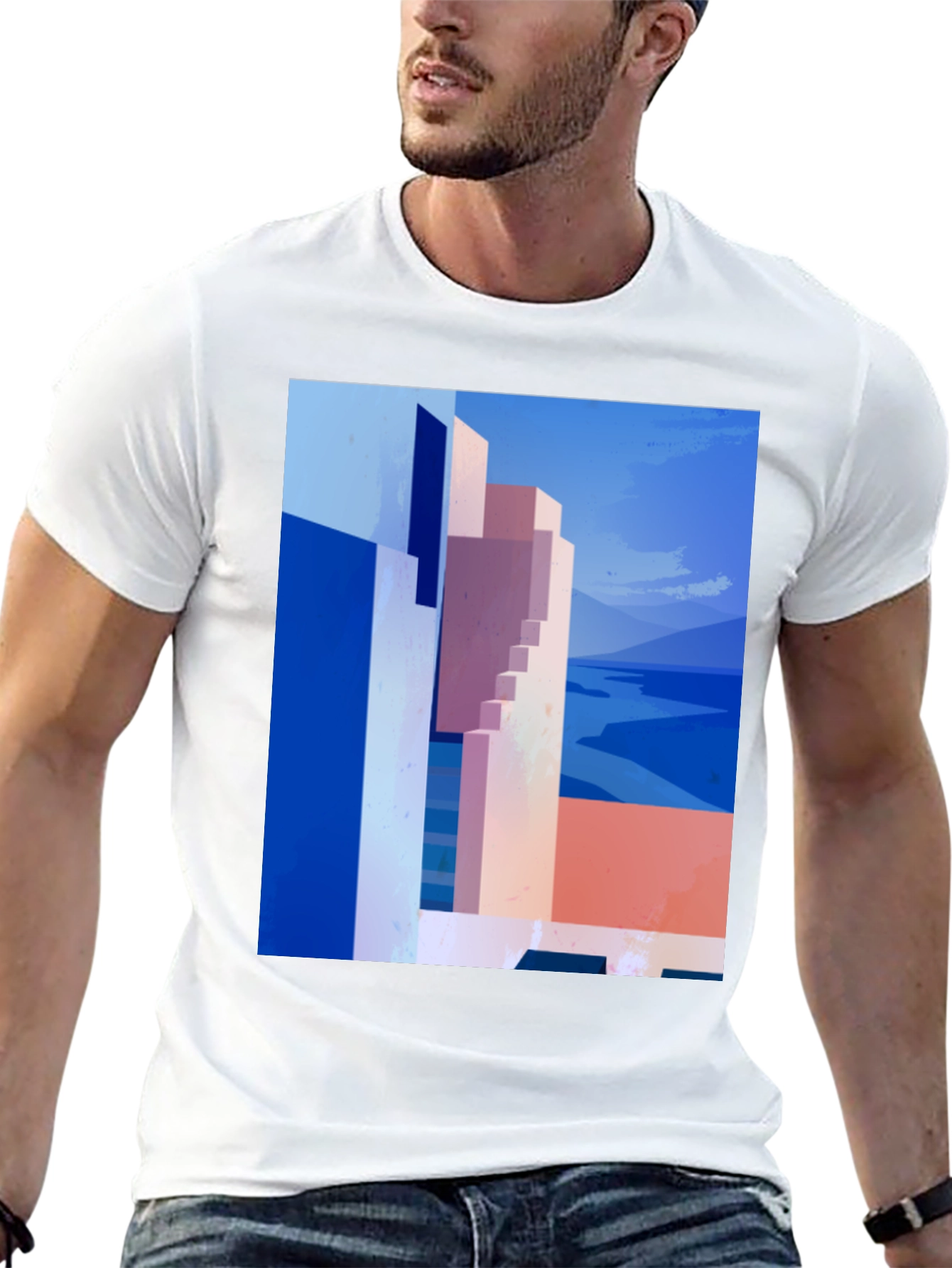 Abstract Architecture Graphic Tee