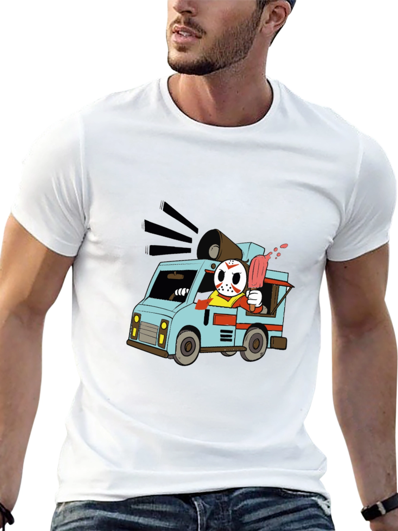 Horror Ice Cream Truck T-Shirt