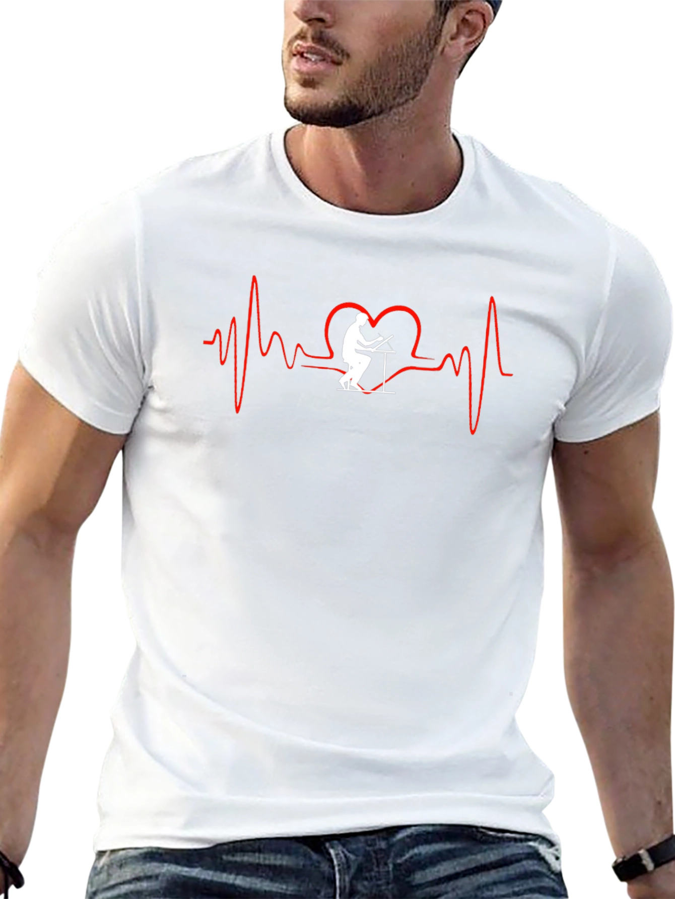 Heartbeat Programmer Graphic T-Shirt