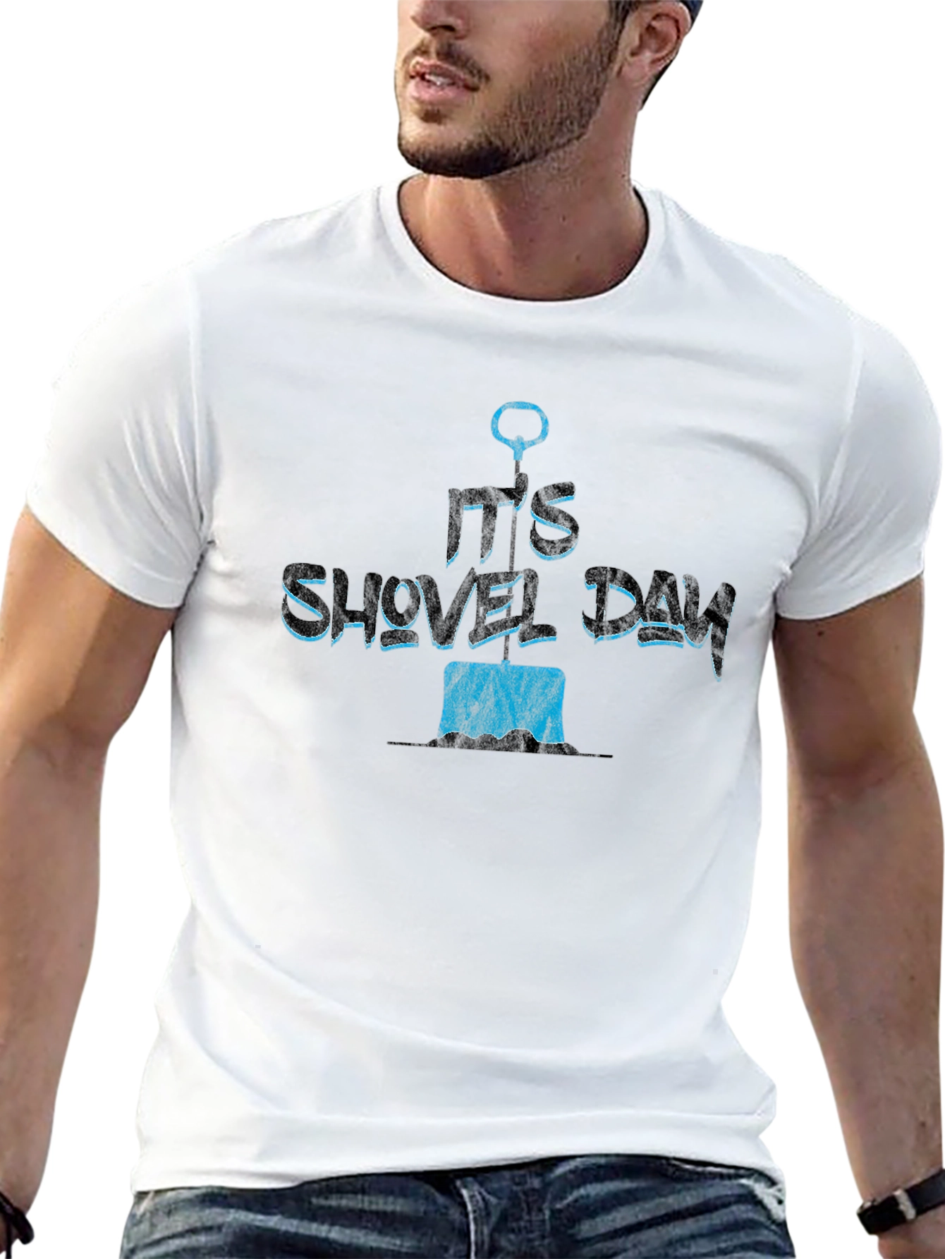 Its Shovel Day T-Shirt - Novelty Gift