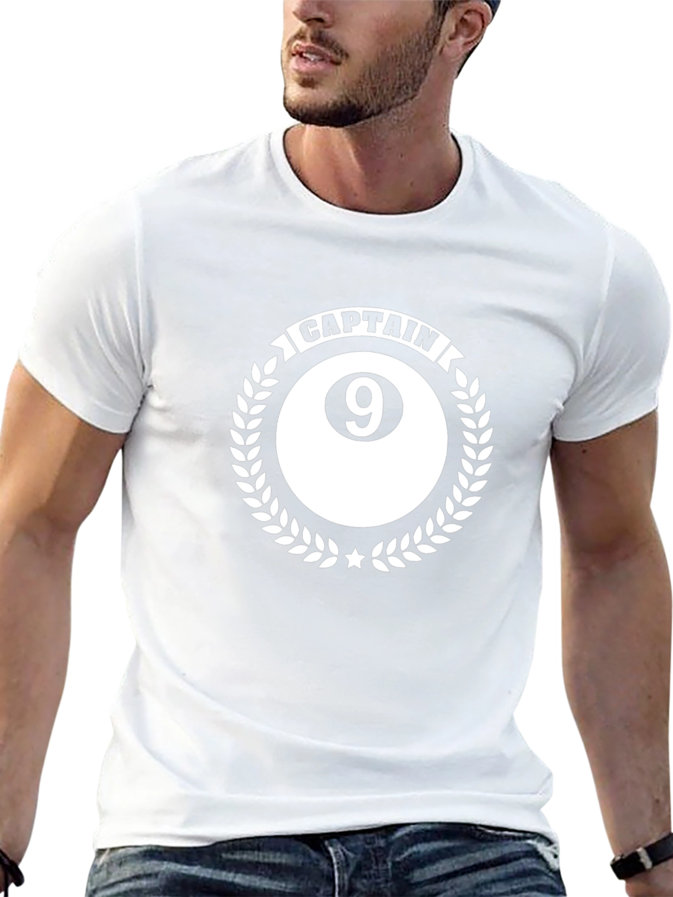 Captain 9 Ball Graphic T-Shirt