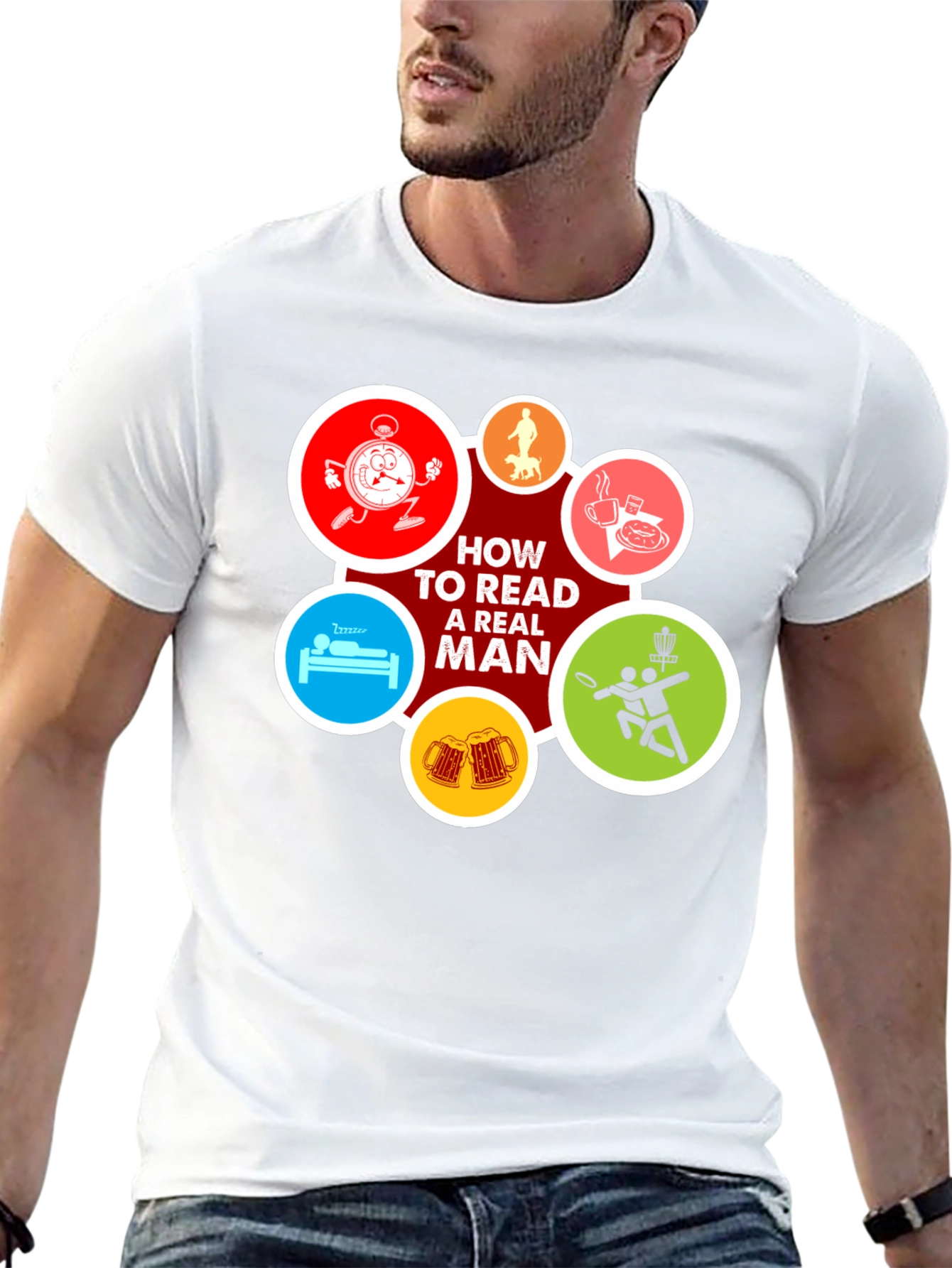 How To Read A Real Man T-Shirt