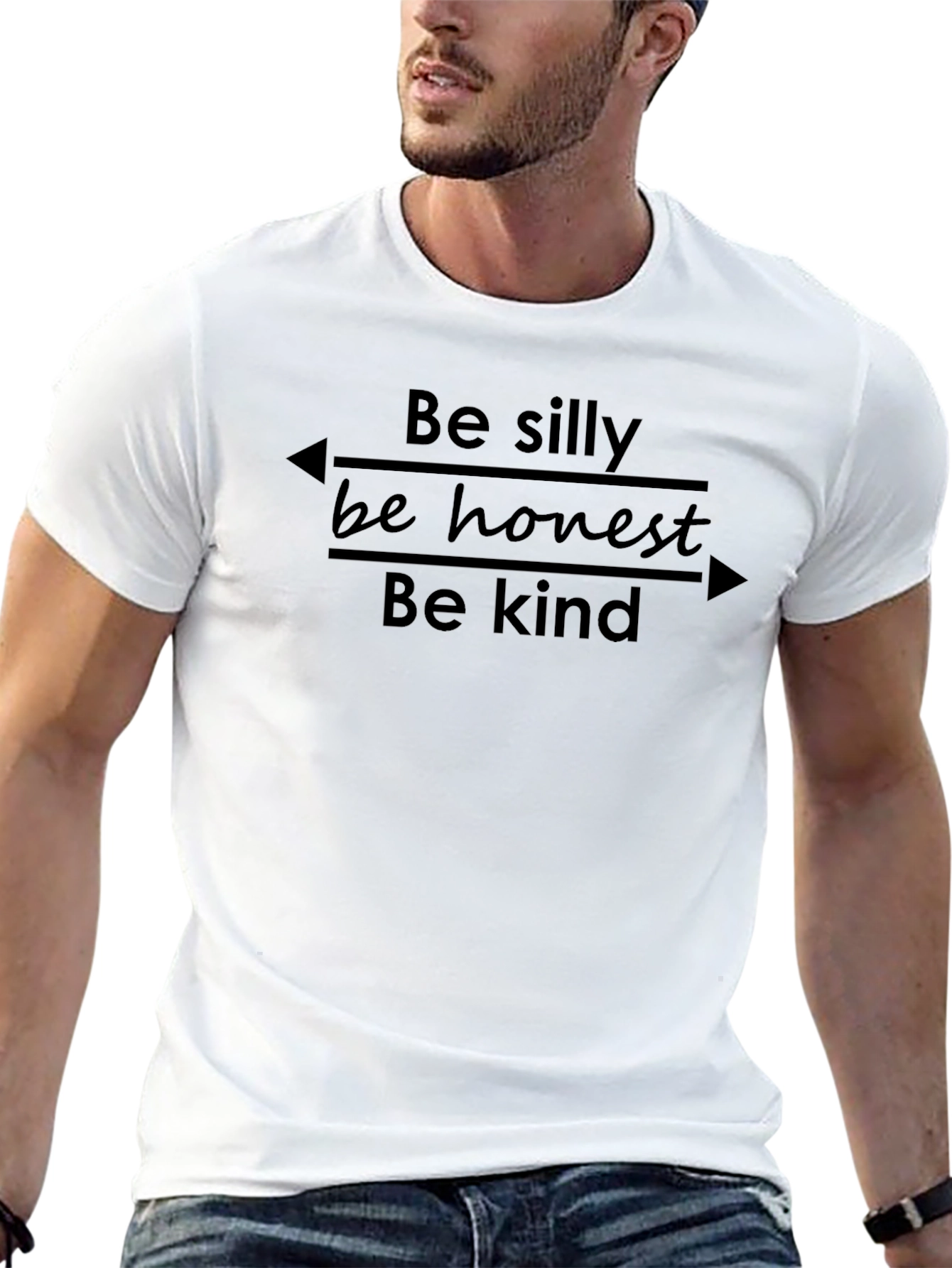 Be Silly Be Honest Be Kind Graphic Tee