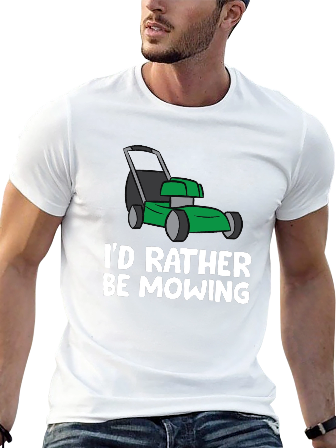 Funny Mowing T-Shirt - Lawn Care Humor