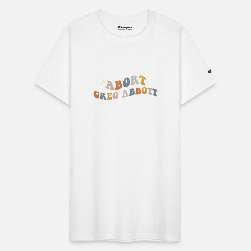 Abort Greg Abbott vintage green
