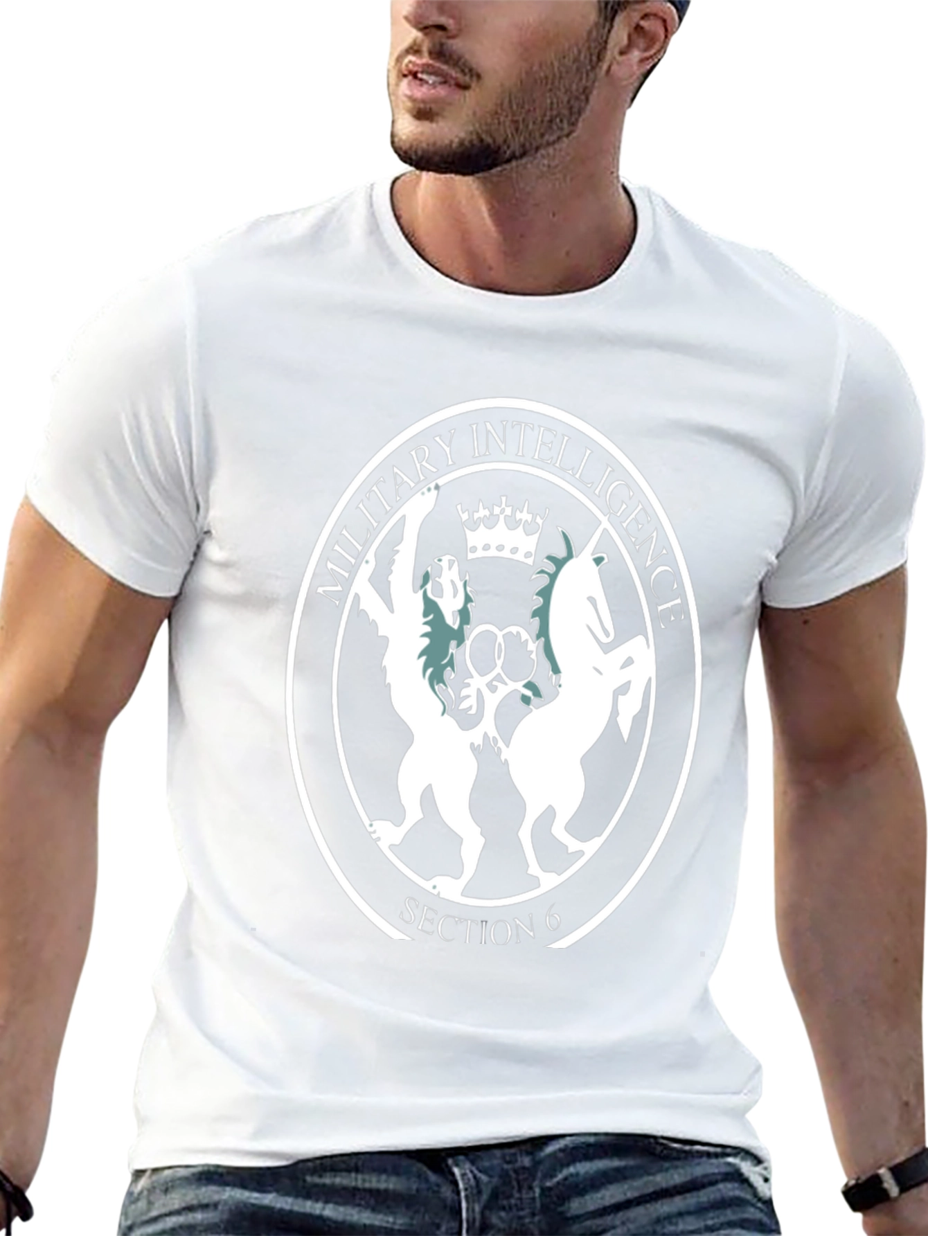 Military Intelligence Section 6 Black T-Shirt