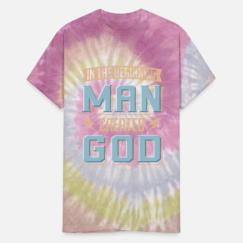 Atheist Man Created God Anti Religion Agnostic