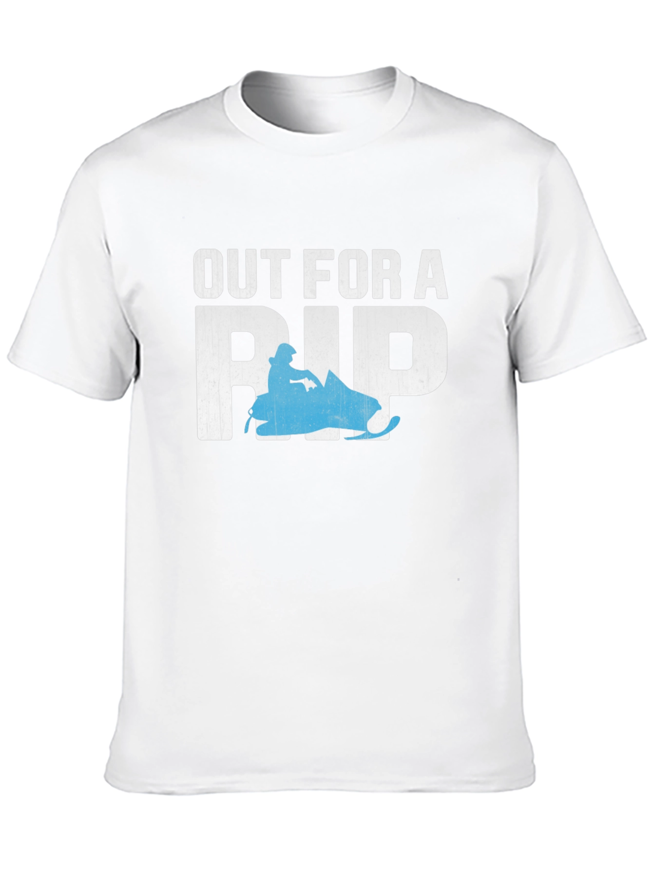 Out for a Rip Snowmobile Graphic Tee