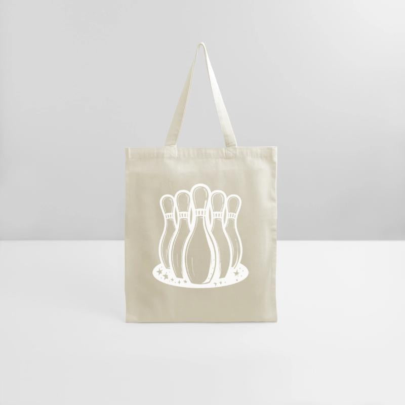 Bowling Pins Cartoon Style