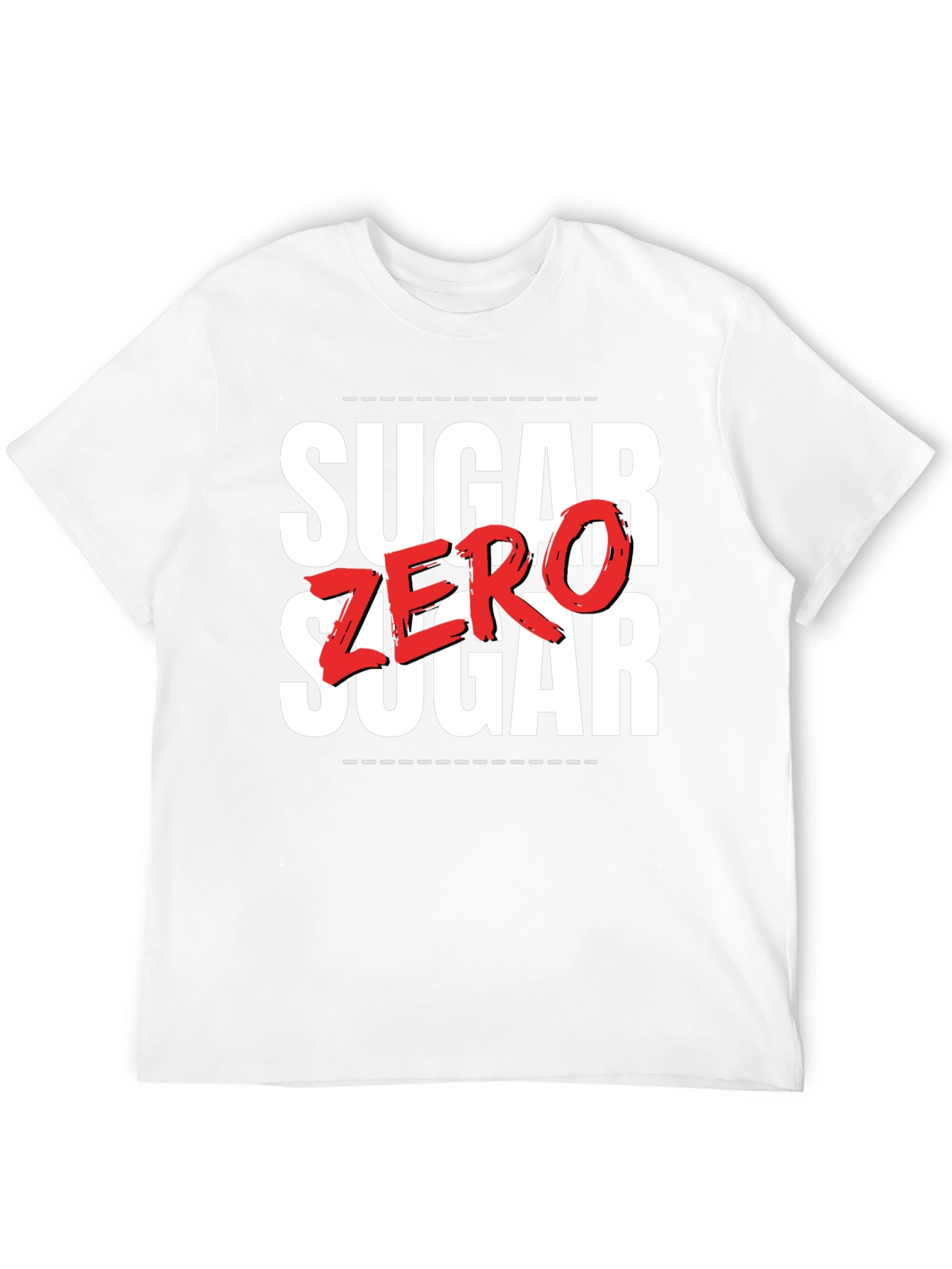 Zero Sugar Graphic T-Shirt - Black