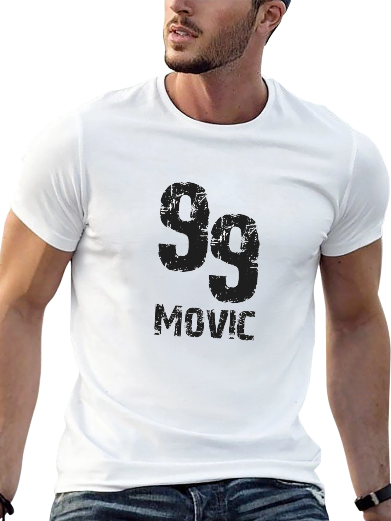 99 Music Graphic T-Shirt - Soft Cotton Blend