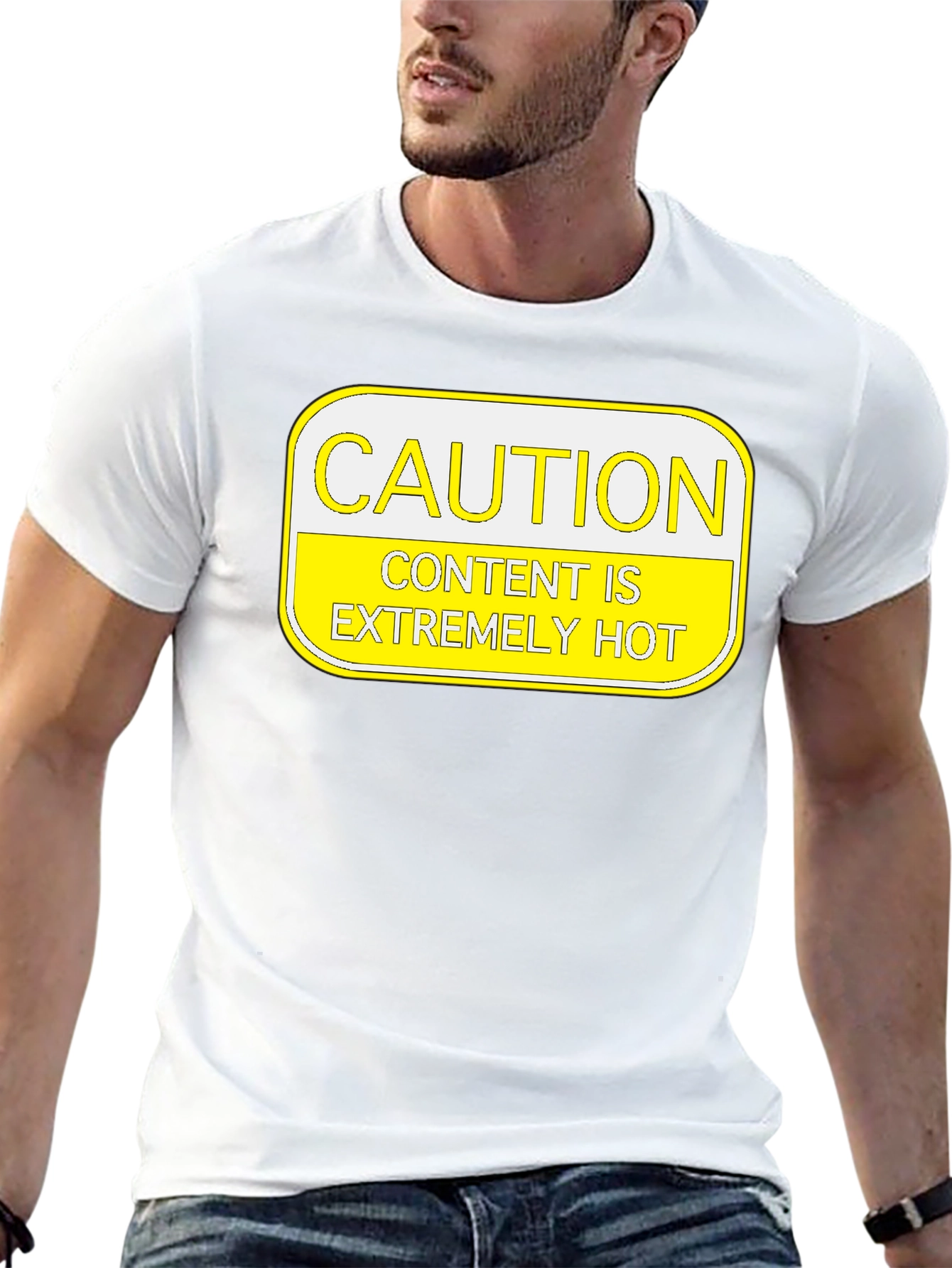 Caution: Content Is Extremely Hot T-Shirt