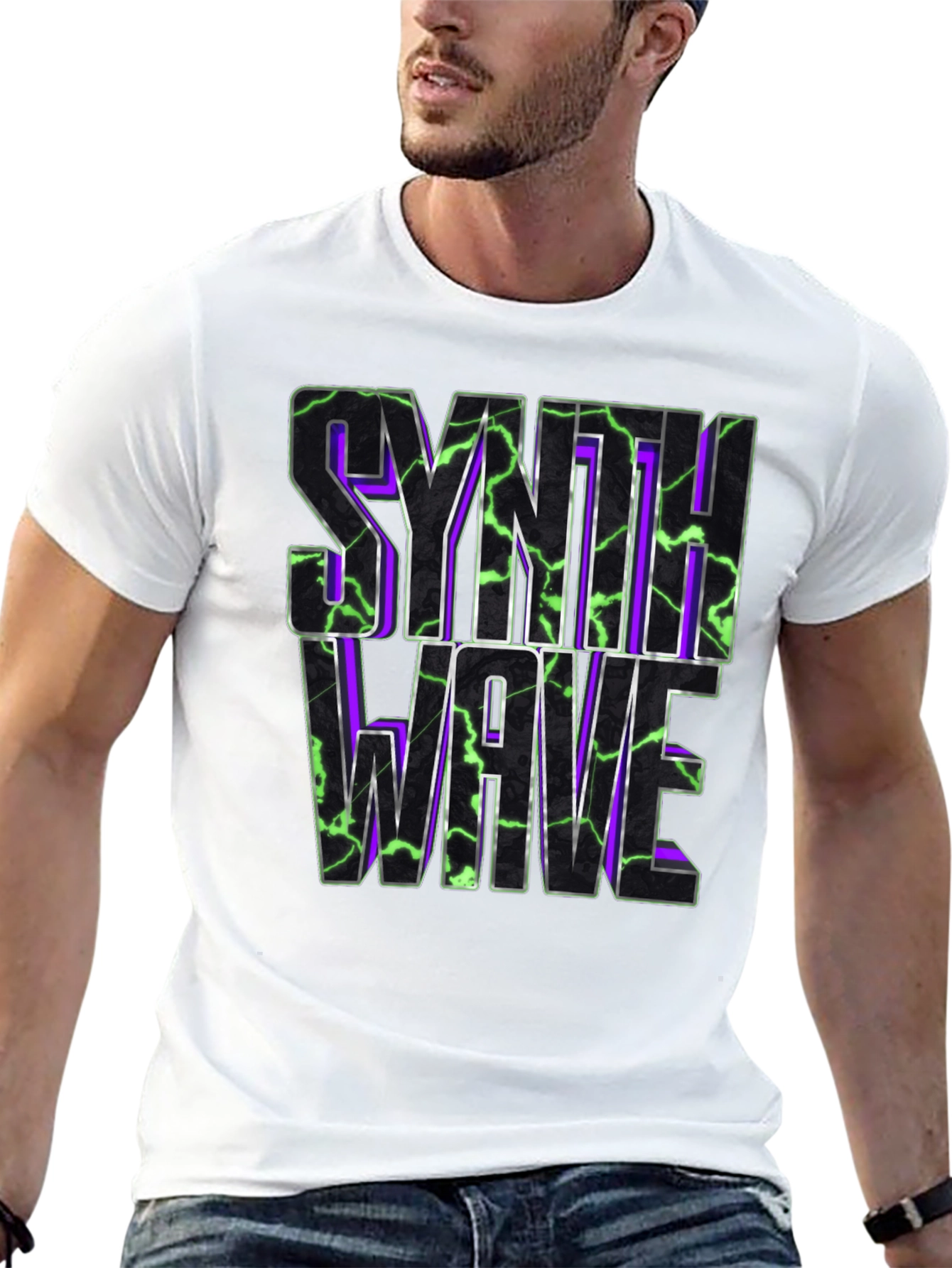 Synthwave T-Shirt - Retro 80s Style