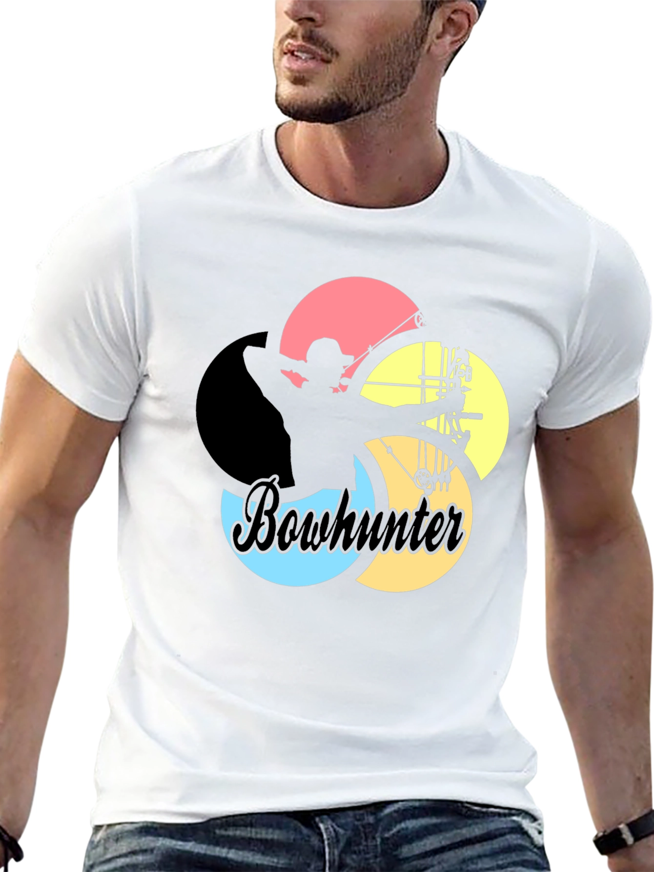 Bowhunter Graphic T-Shirt - Archery Enthusiast Tee