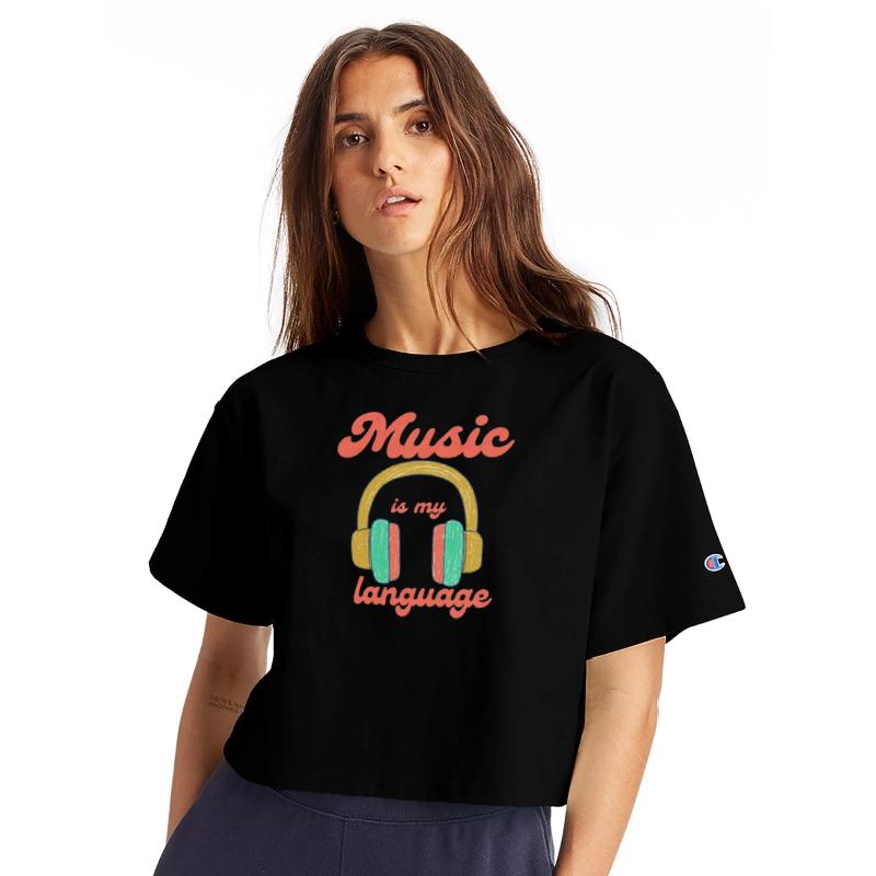 Colorful Crayon Illustration Of colorful Headphone