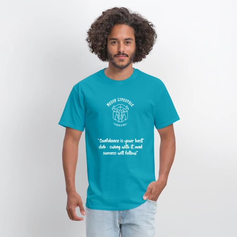 "Confidence is your best club" Golf Motivational